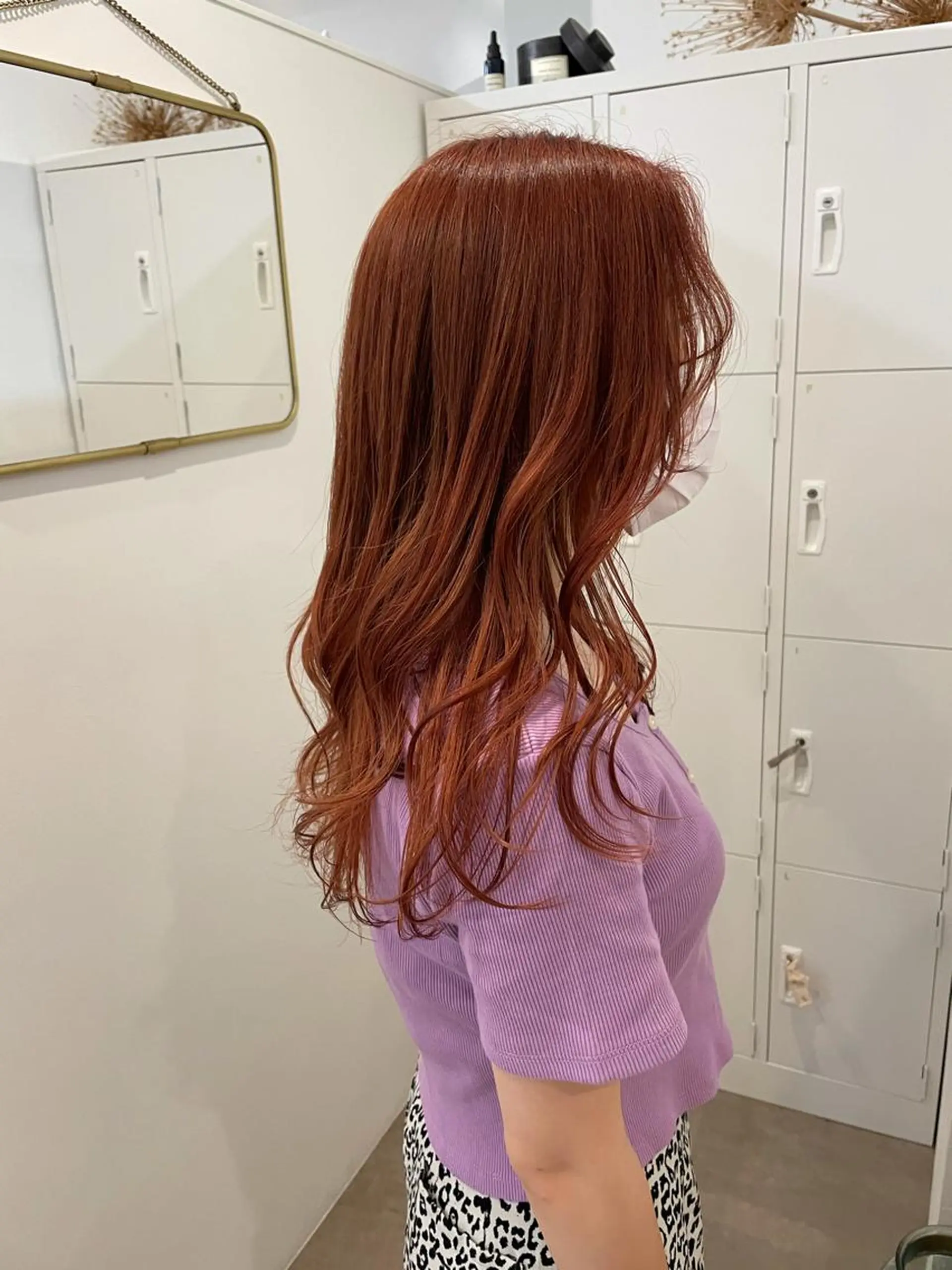 カラー 大迫 江梨のヘアスタイル