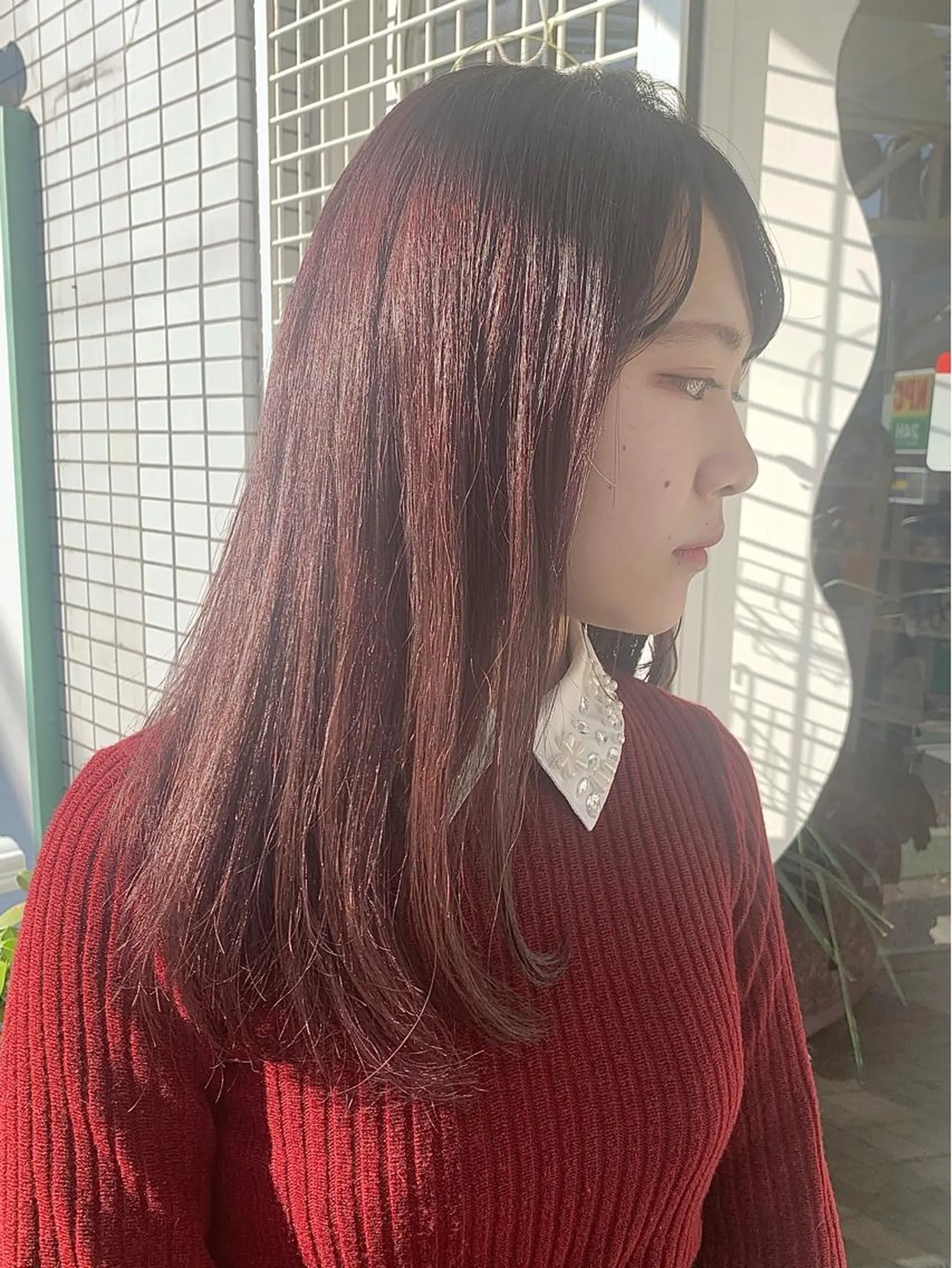 ロング ケアカラー カット ヘアカラー 【ボブ/個室サロン】 癒し空間mimuraのヘアスタイル