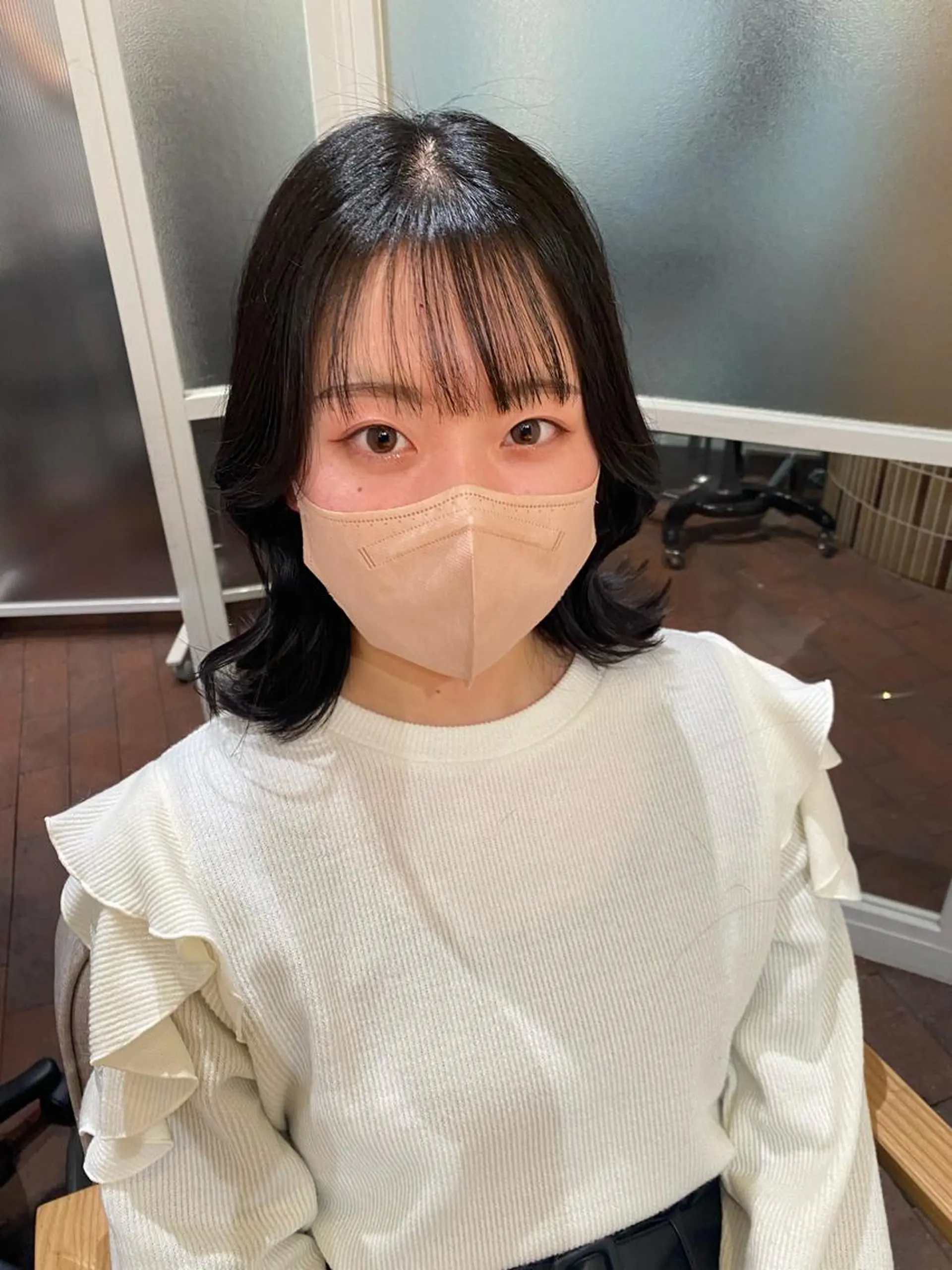 ミディアム カラー CURIO/南船場 /RIN💈🍎のヘアスタイル