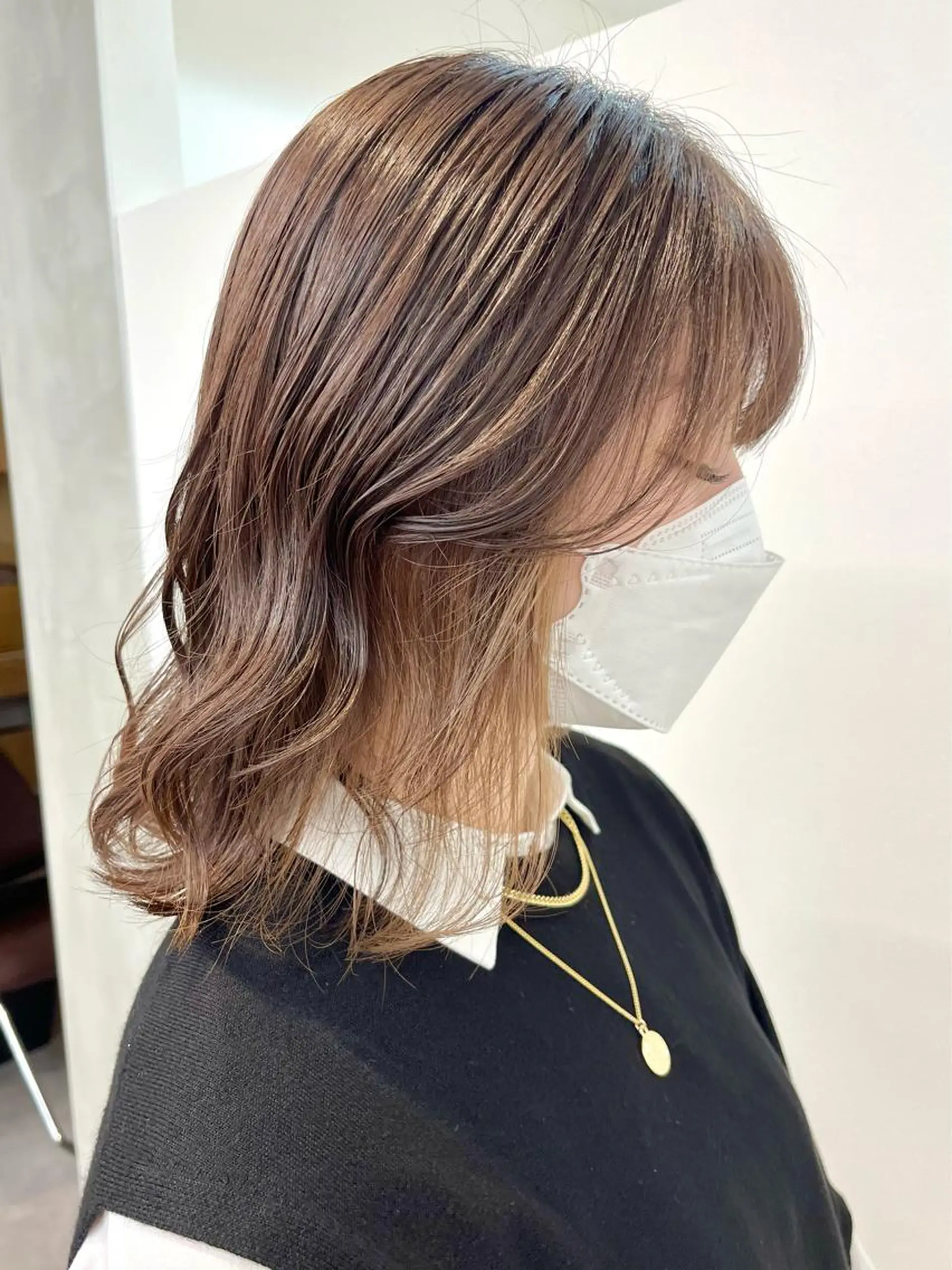 セミロング カラー charer eye salon所属・マブチ キサラのマツエク・マツパデザイン