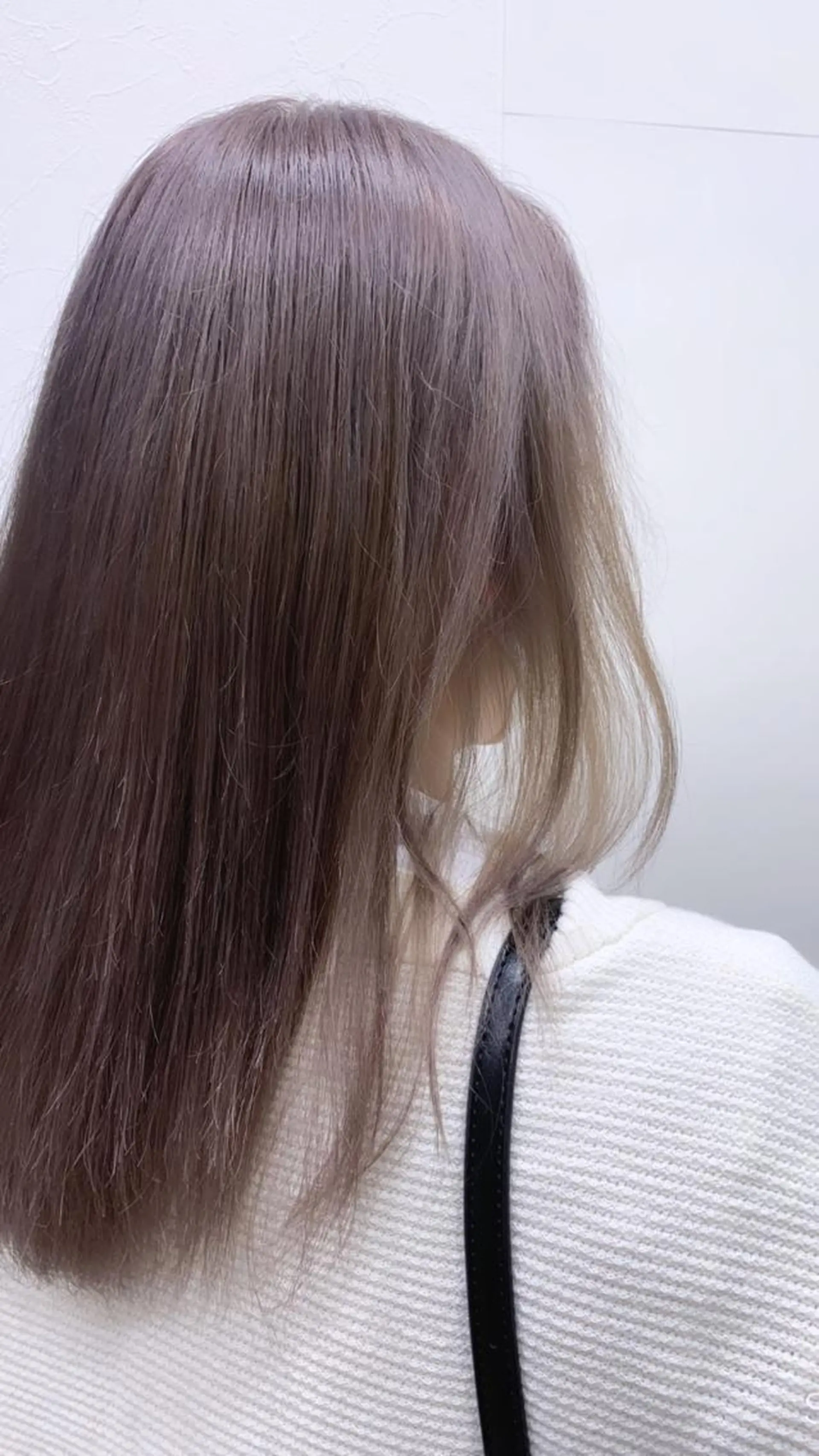 ロング カラー ベージュカラー ブリーチ カット ヘアカラー hair  Freak所属・山森 大地のヘアスタイル