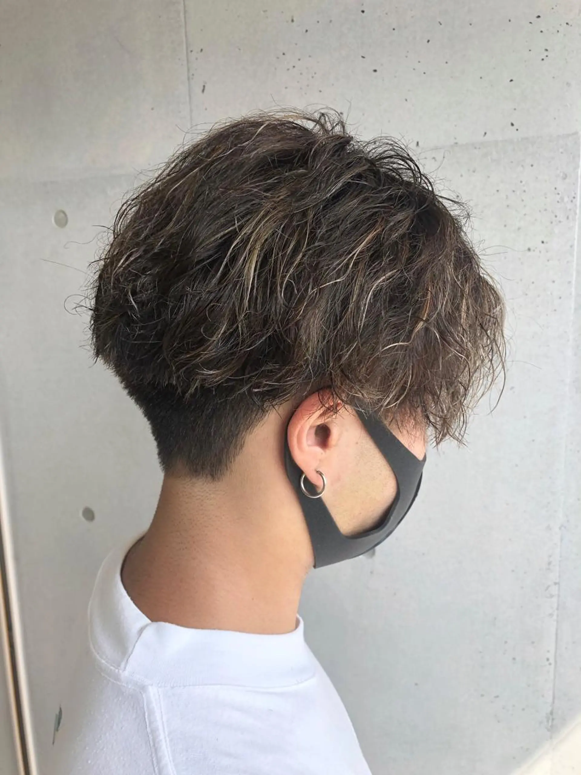 ショート ヘアカラー トリートメント ☕️ベージュカラー 内藤光哉☕️のヘアスタイル