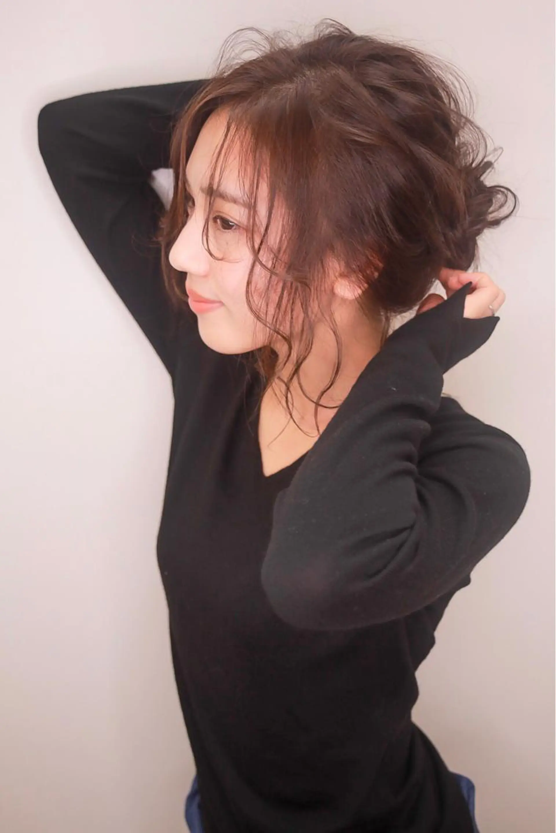 ロング カラー ヘアアレンジ 伊藤 裕貴のヘアスタイル