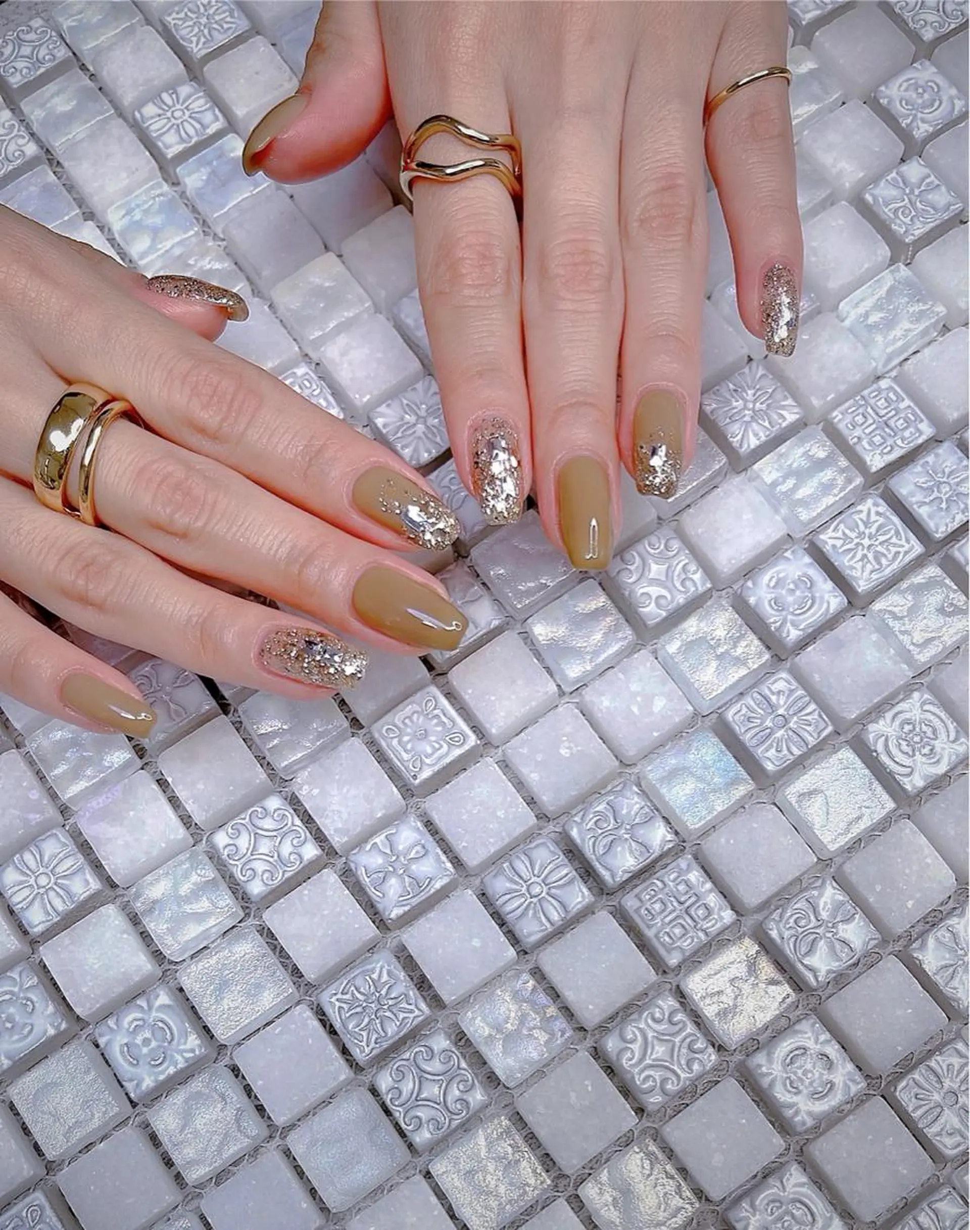 ミディアム めぐみのネイルサロン 惠のネイルデザイン