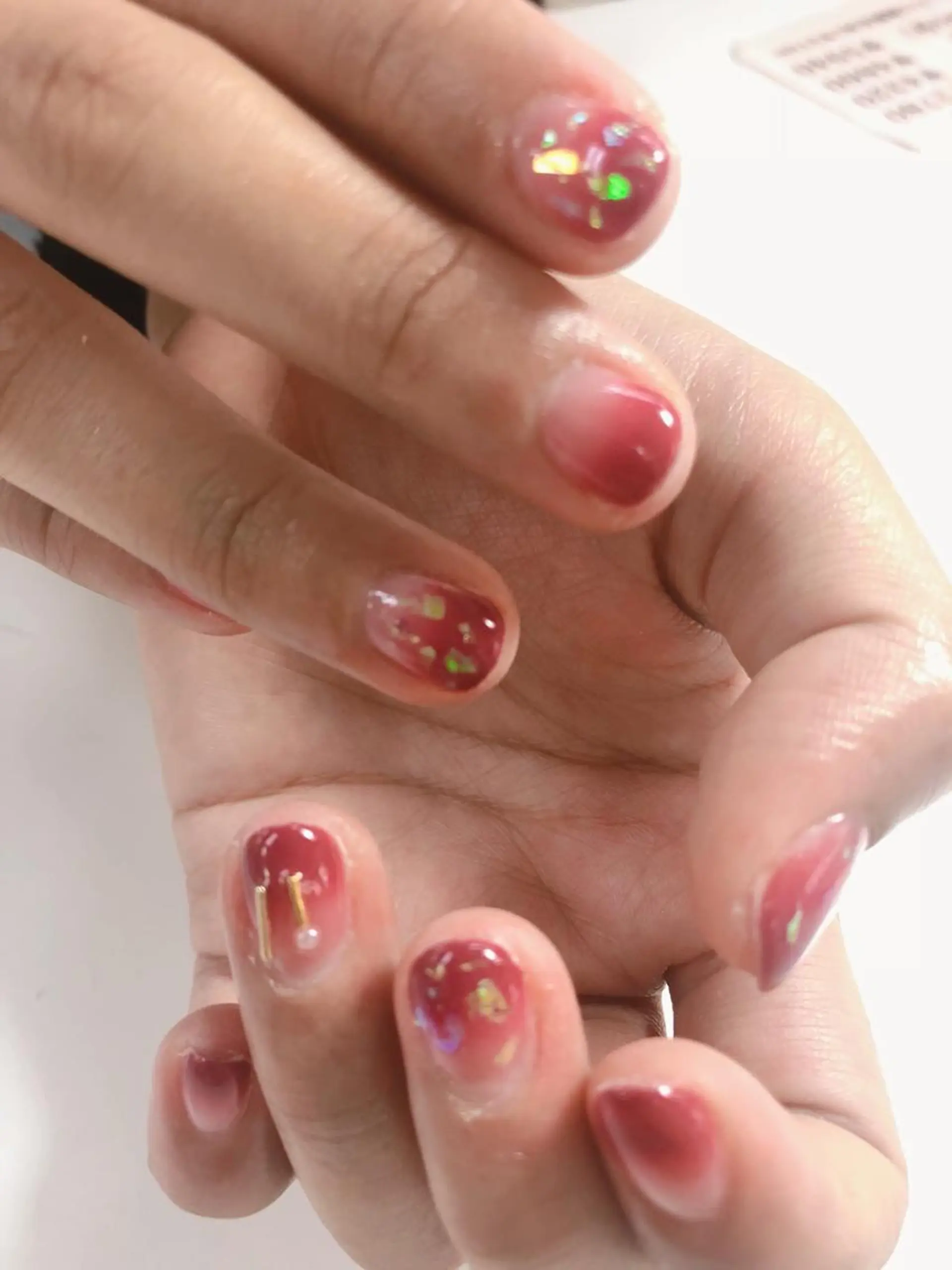 ネイル 成人式 ストーンネイル Lokahi NAILのネイルデザイン