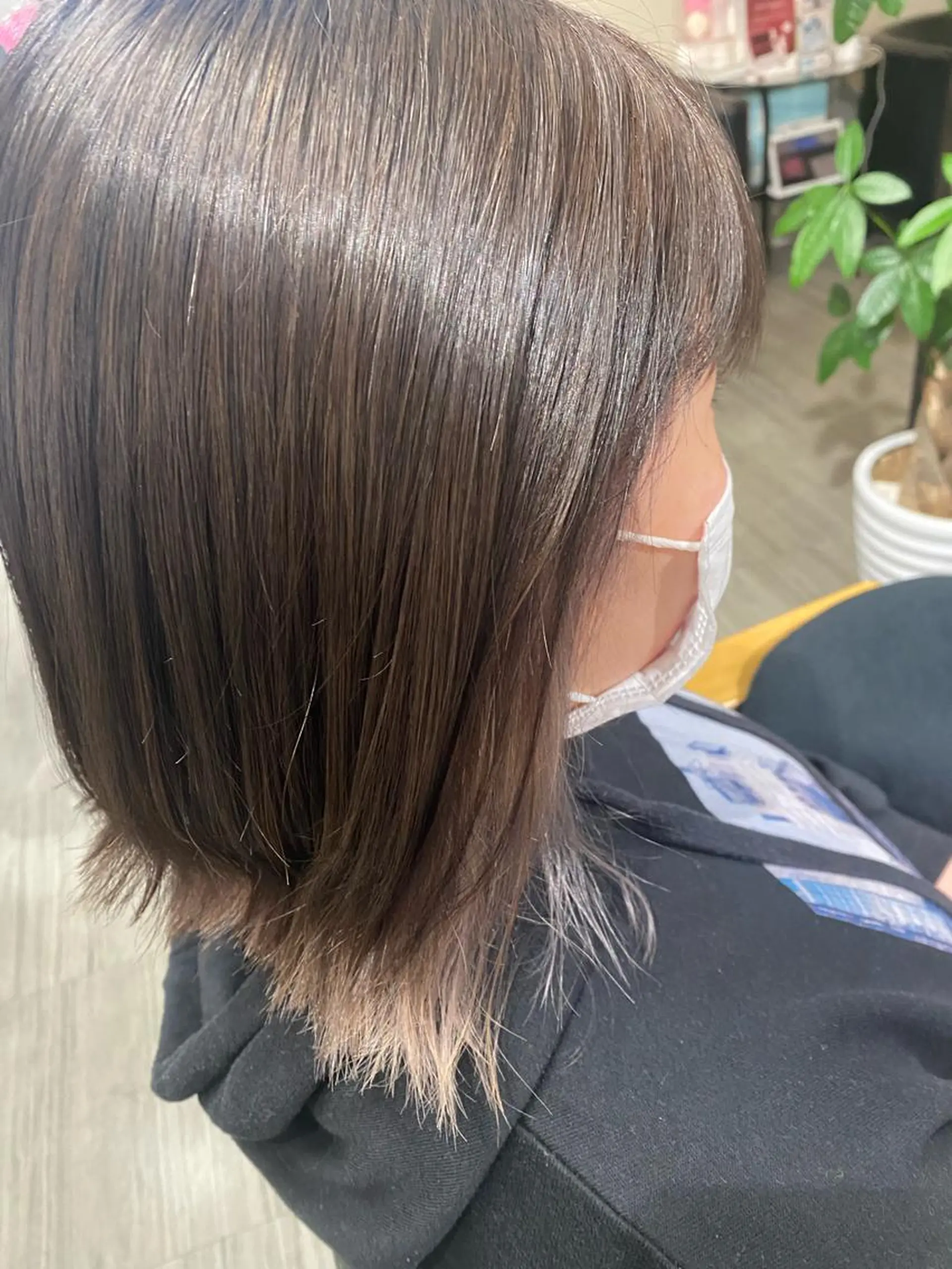 ショート カラー ヘアカラー 福薗 ななのヘアスタイル