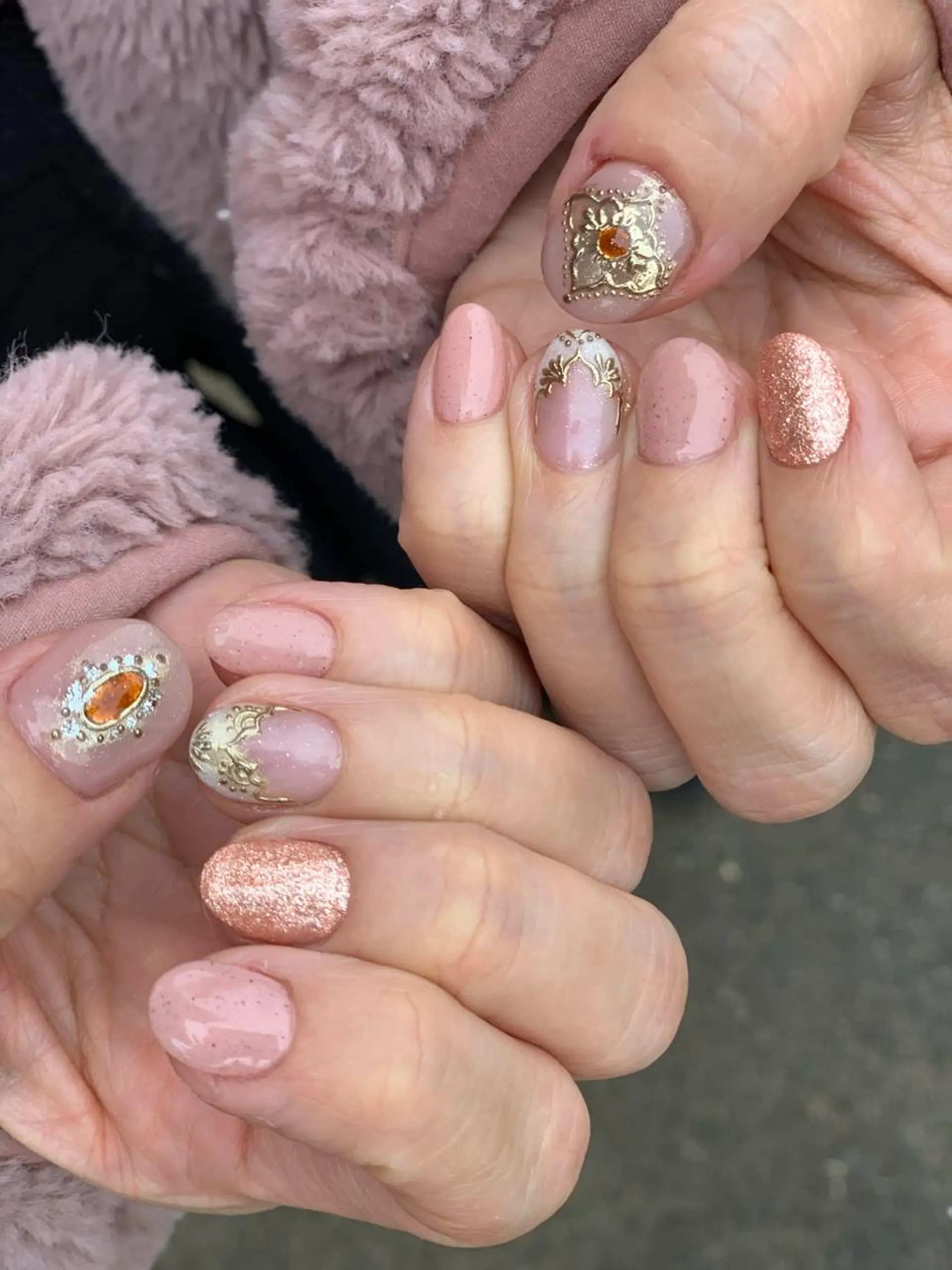 ネイル ハンドネイル 大崎 奈々のネイルデザイン