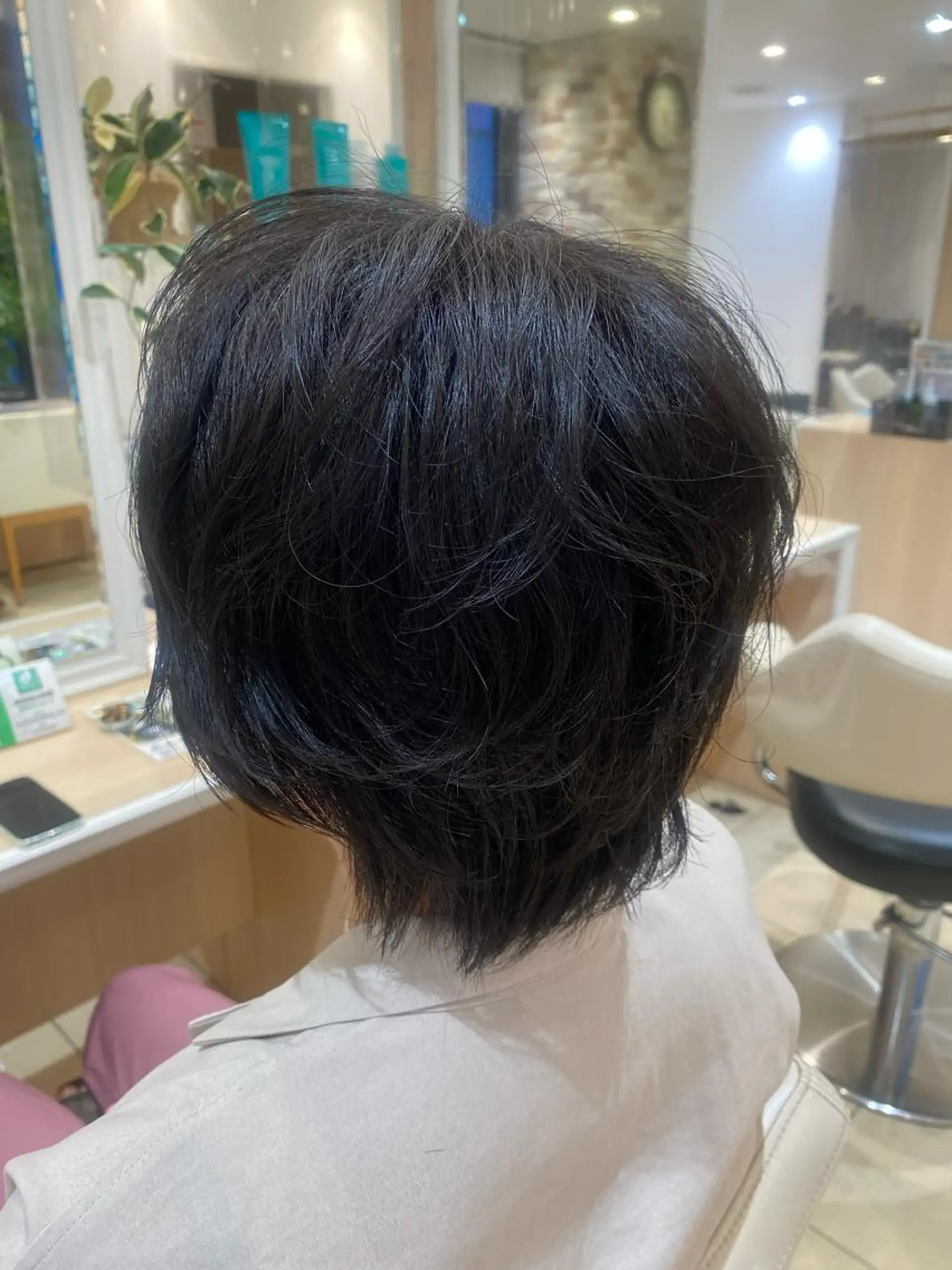 ショート パーマ 🩵波巻き/ツイスパ HARU💎のヘアスタイル