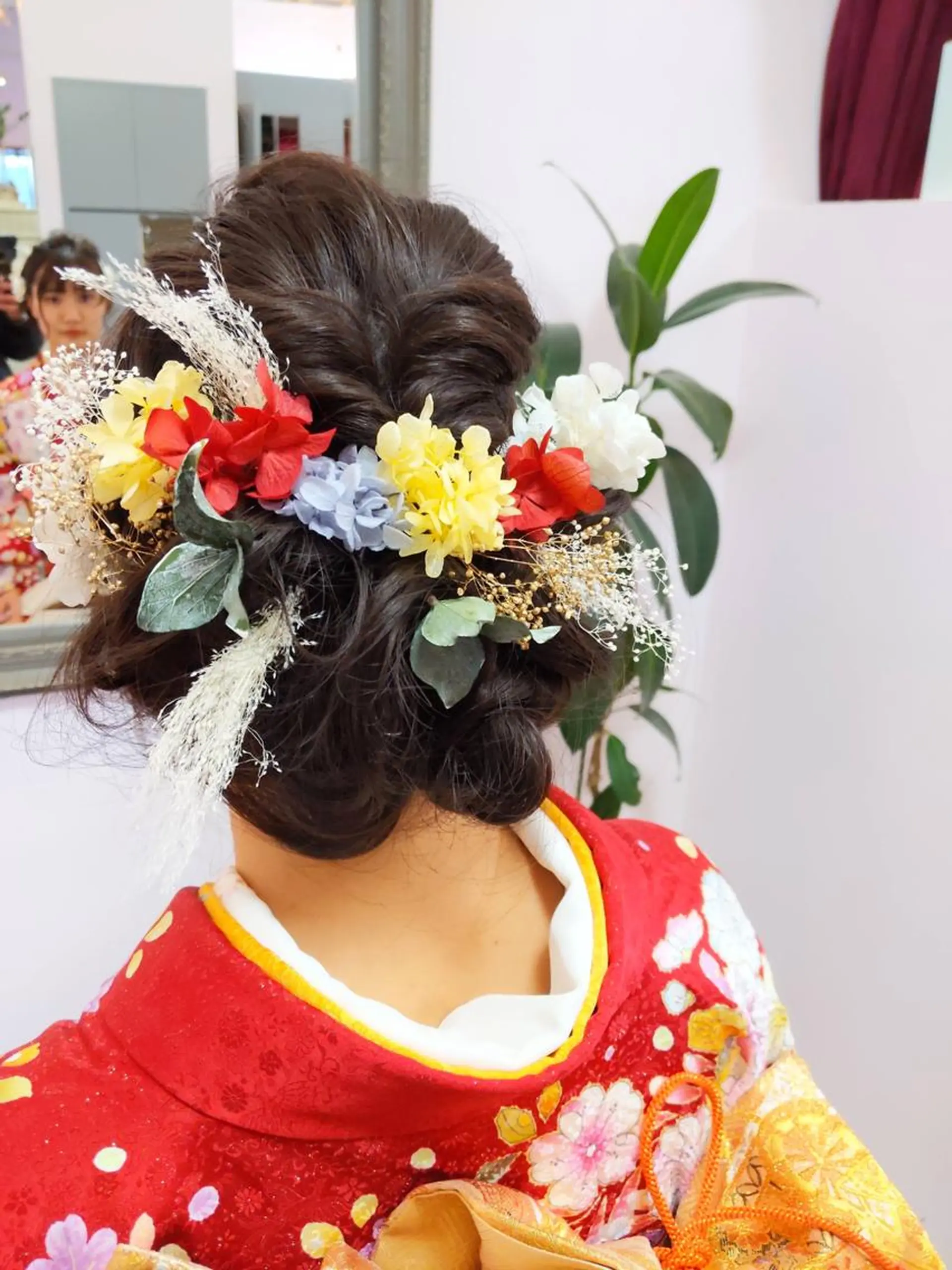 ミディアム ヘアアレンジ A'z hair L APAIX 三日市店のヘアスタイル