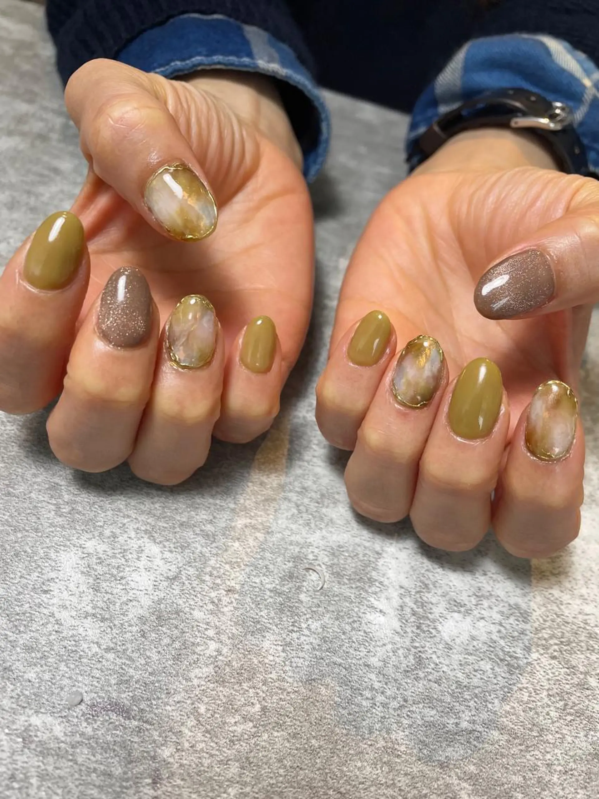 ネイル ニュアンスネイル ハンドネイル ma riのネイルデザイン