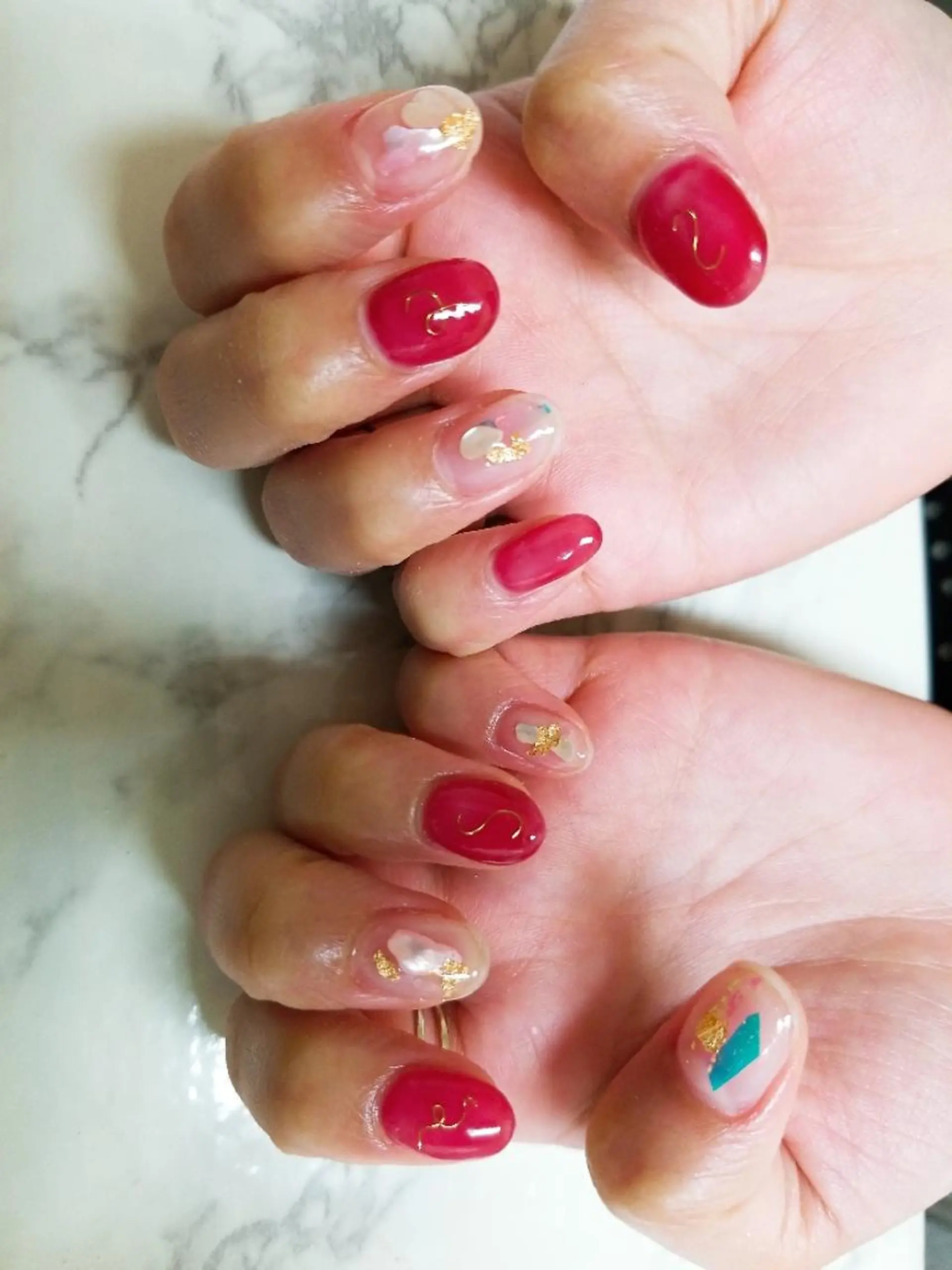 ネイル 河野ちえ (雑誌掲載サロン)のネイルデザイン