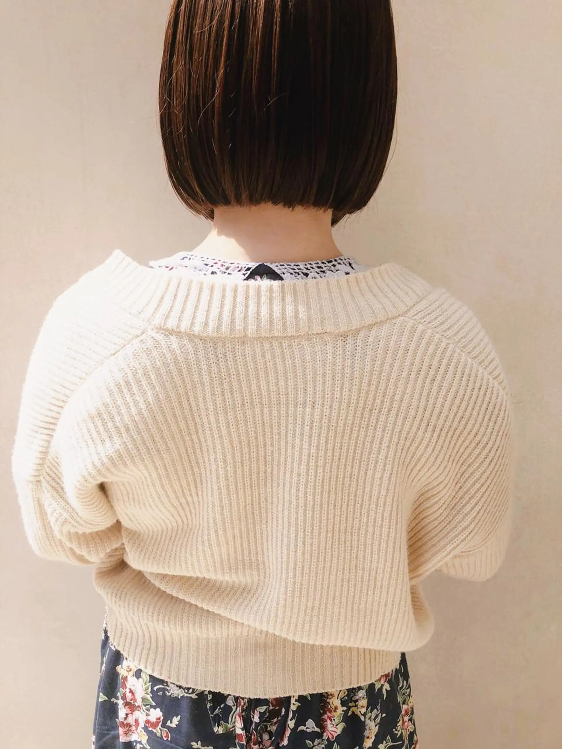 ショート カラー ボブ カット ヘアカラー トリートメント ケアブリーチ/ エクステ/レイヤーのヘアスタイル