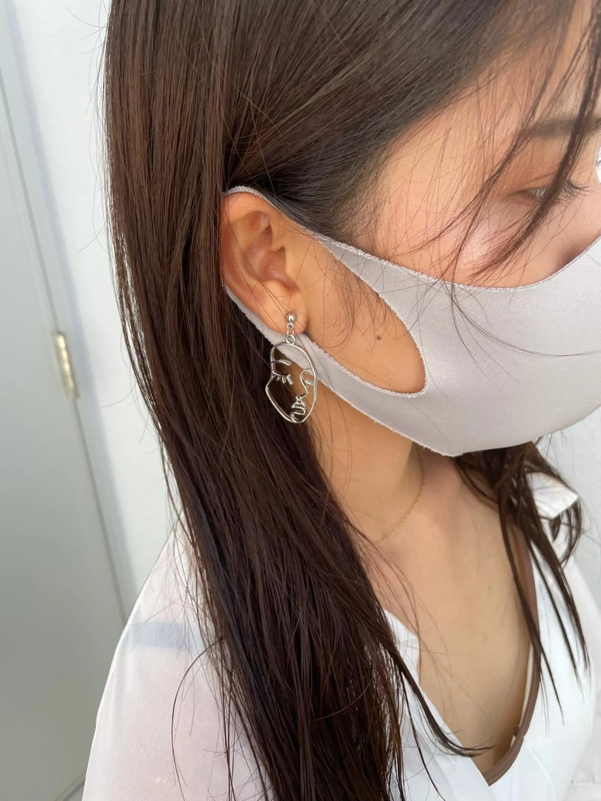 セミロング カット 縮毛矯正 トリートメント C’LD hair  produce /シールドヘア所属・モテ髪/ボブ/ショー ト/アダチフウトのヘアスタイル