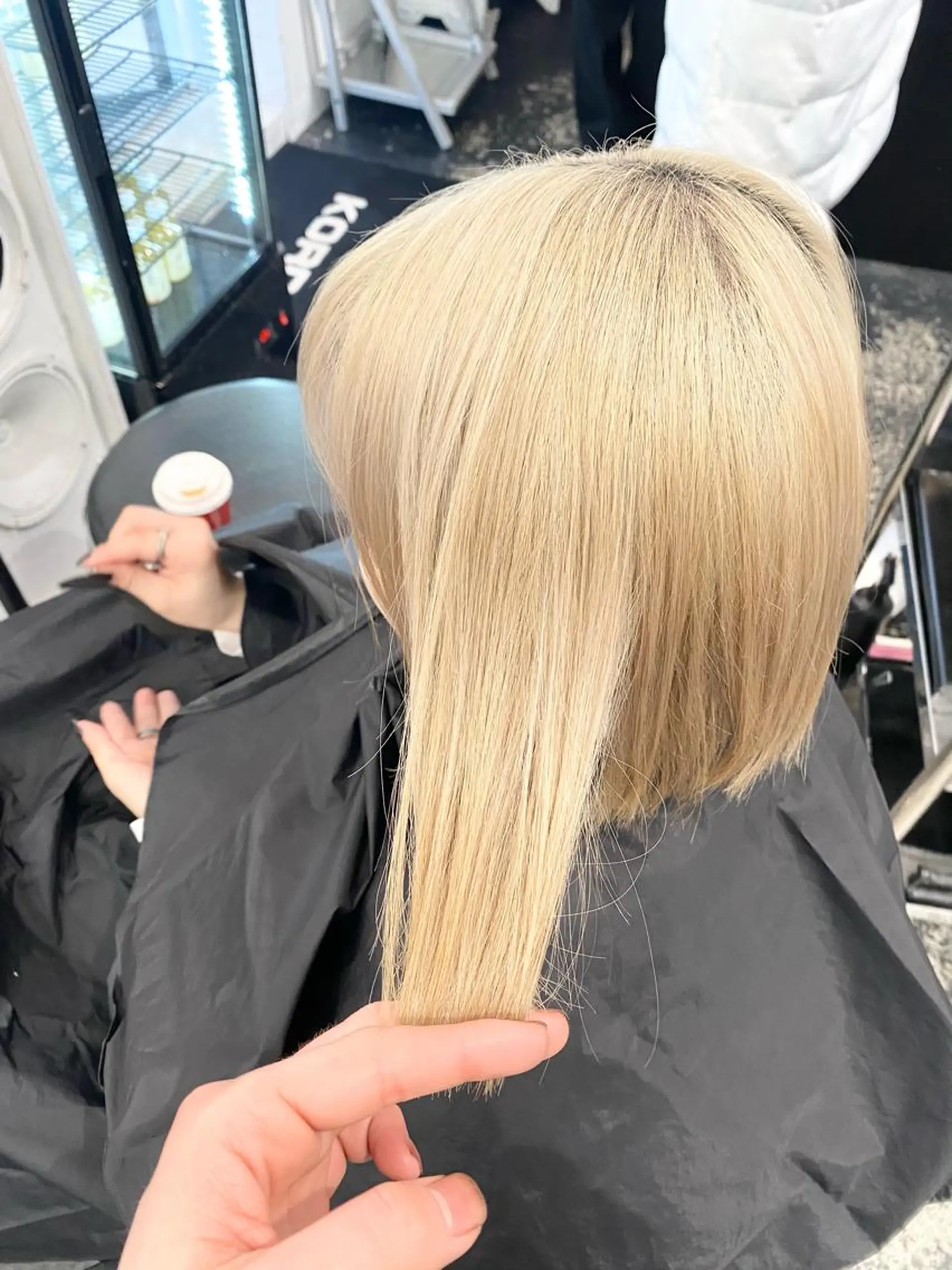 ショート カラー パーマ ヘアアレンジ メンズ nico TOKYO 渋谷所属・ブリーチ　ハイトーン 特化🌈フジタハルキのヘアスタイル