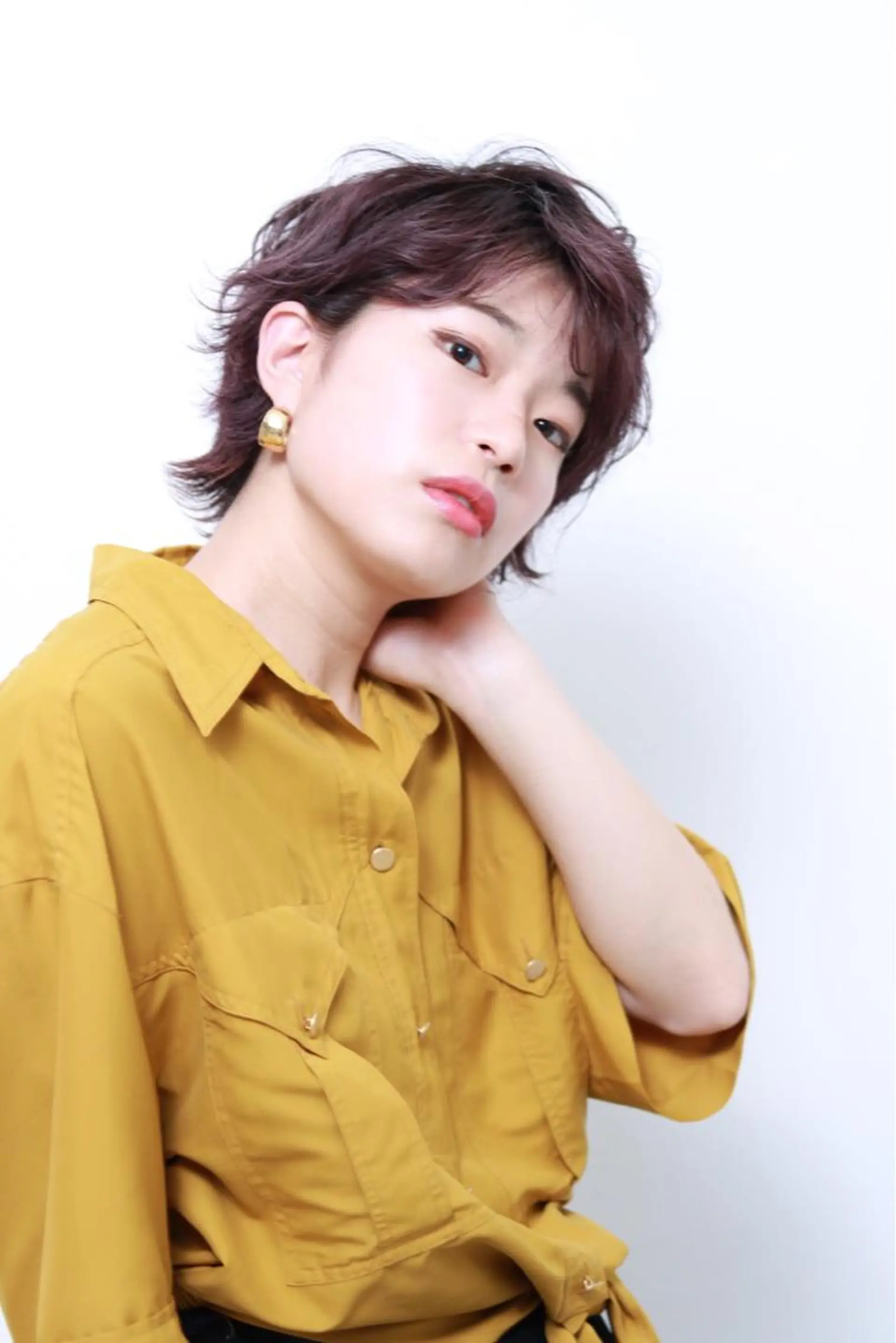 ショート 藤井 真奈美のヘアスタイル