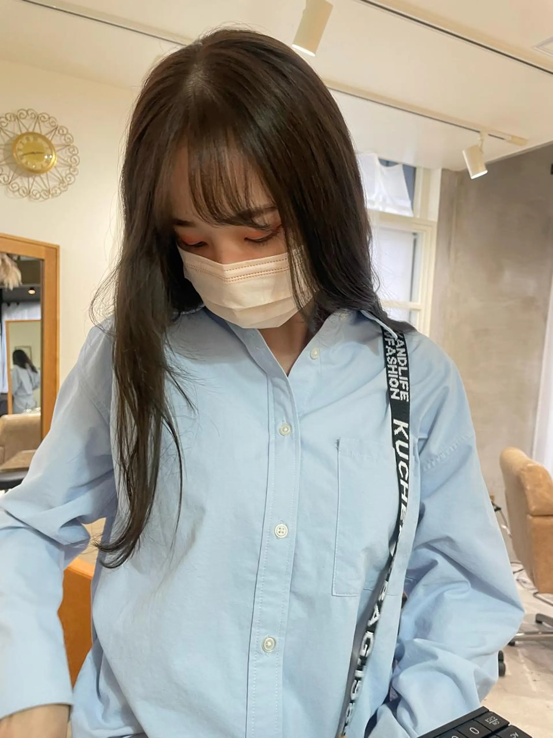 ロング カラー spooopy所属・🕊大垣 めぐみ🕊のヘアスタイル