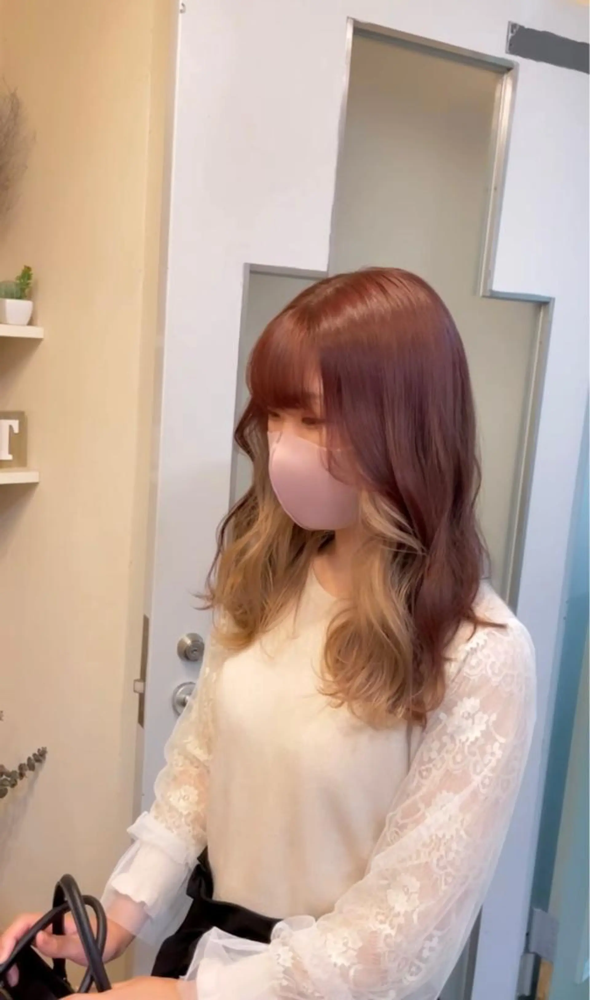 セミロング カラー インナーカラー トリートメント branch by suri-ru所属・branch 中原のヘアスタイル