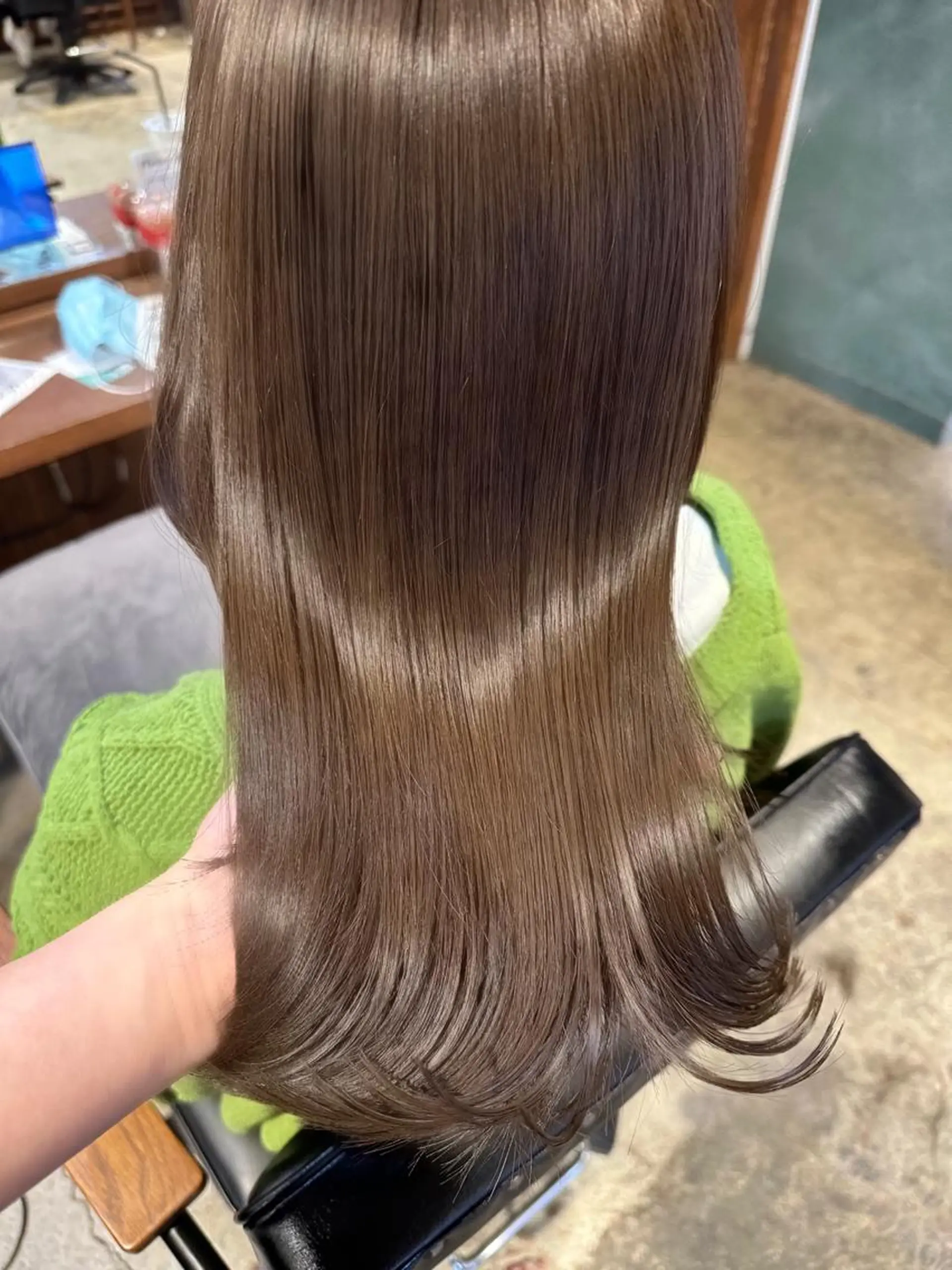 ミディアム カット ヘアカラー 似合わせのプロ🕊 美髪矯正/ioriのヘアスタイル