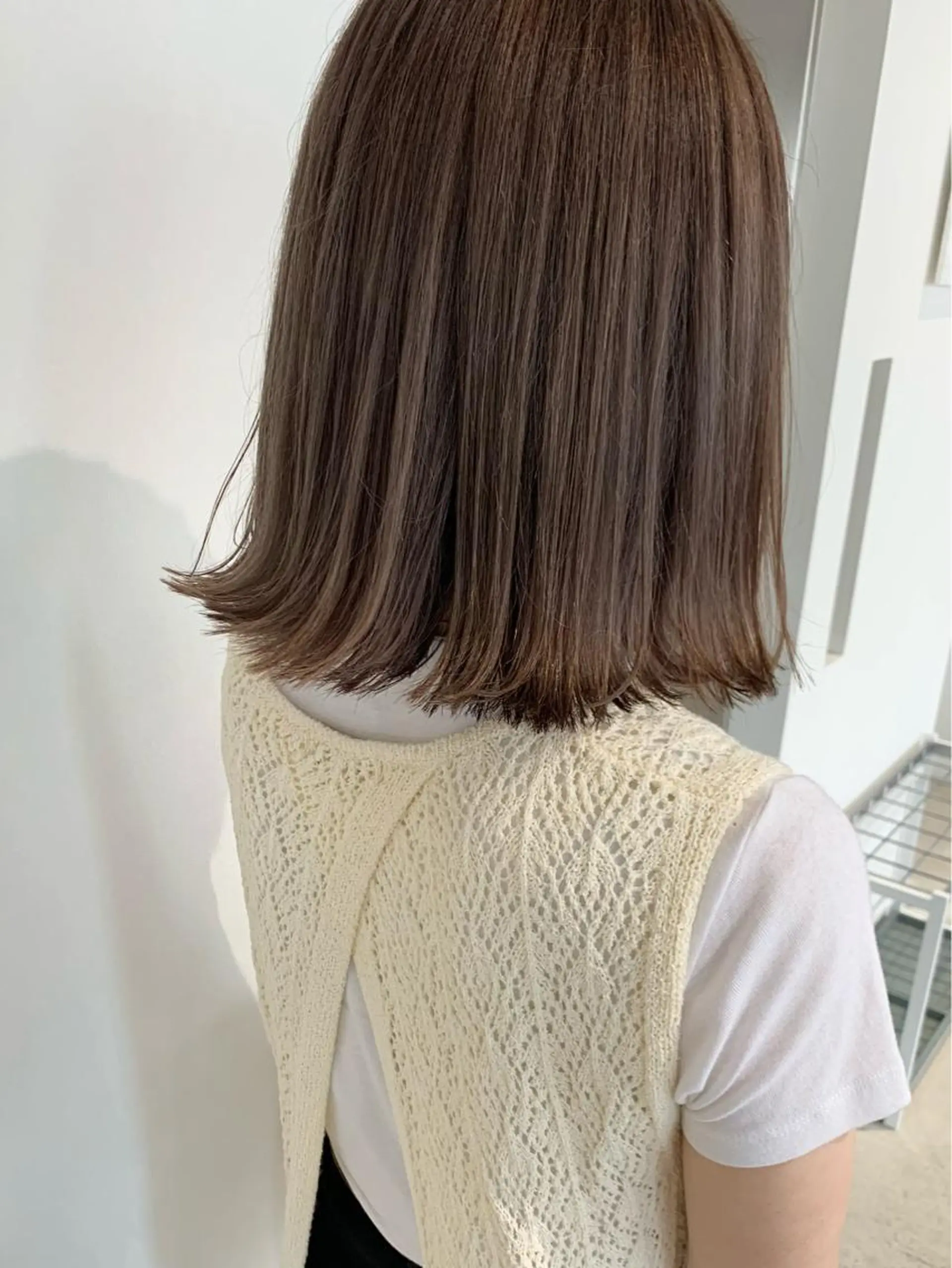 ミディアム カラー ANY／SUE 千葉パーマのヘアスタイル