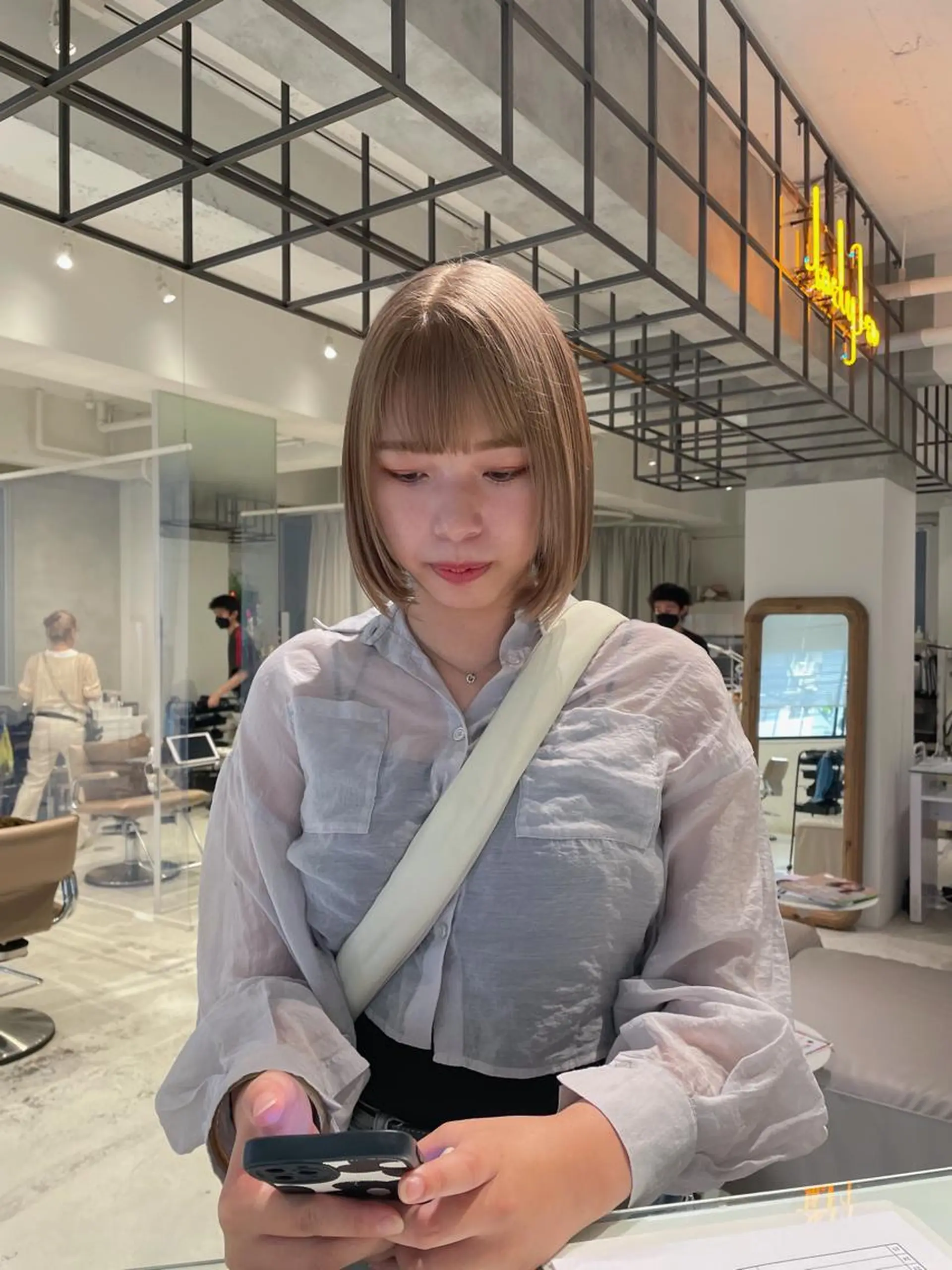 ショート カラー ralme/sol 髙橋一哉のヘアスタイル