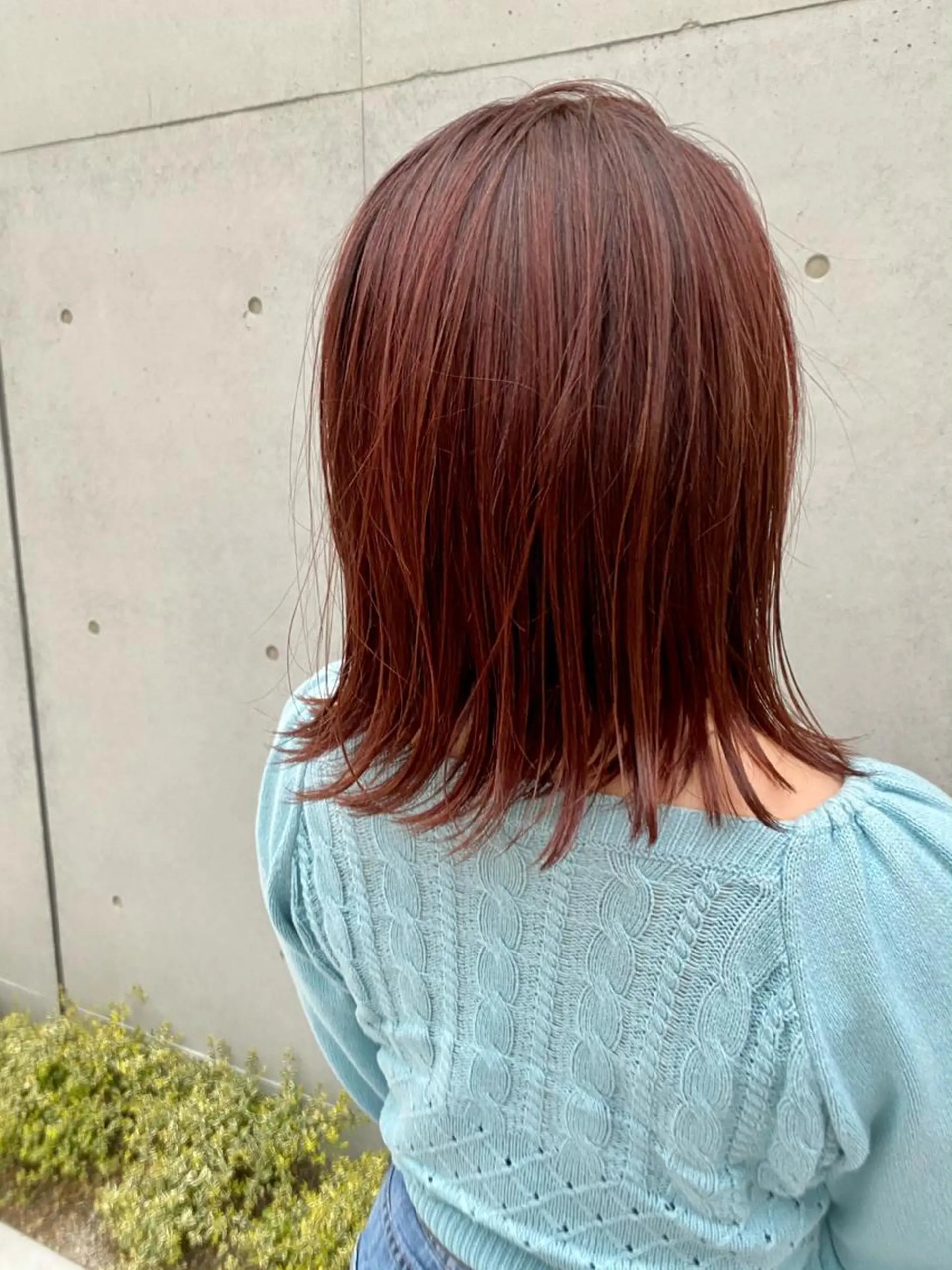 ミディアム 齋藤 リクのヘアスタイル