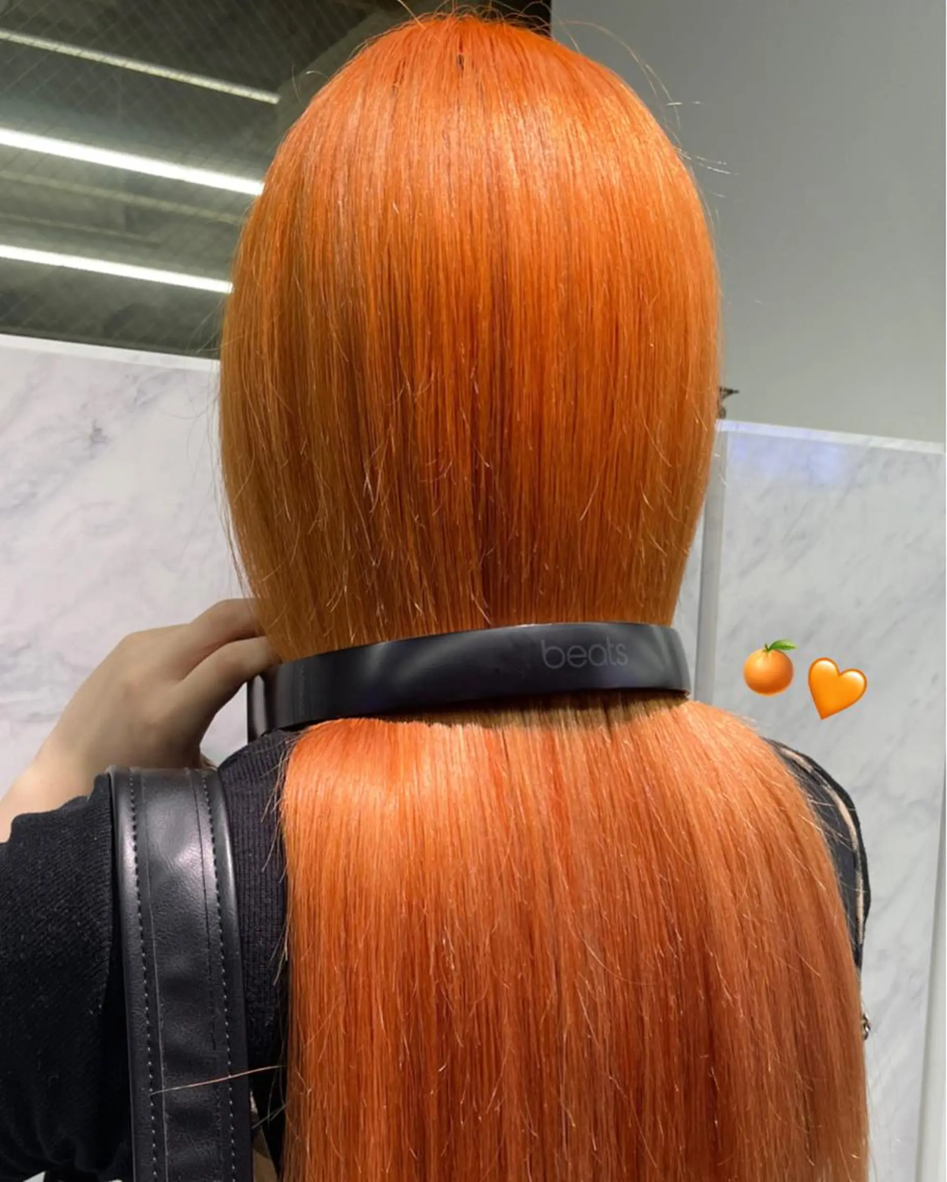 カラー 🪸ハイトーンカラー エクステmisakiのヘアスタイル