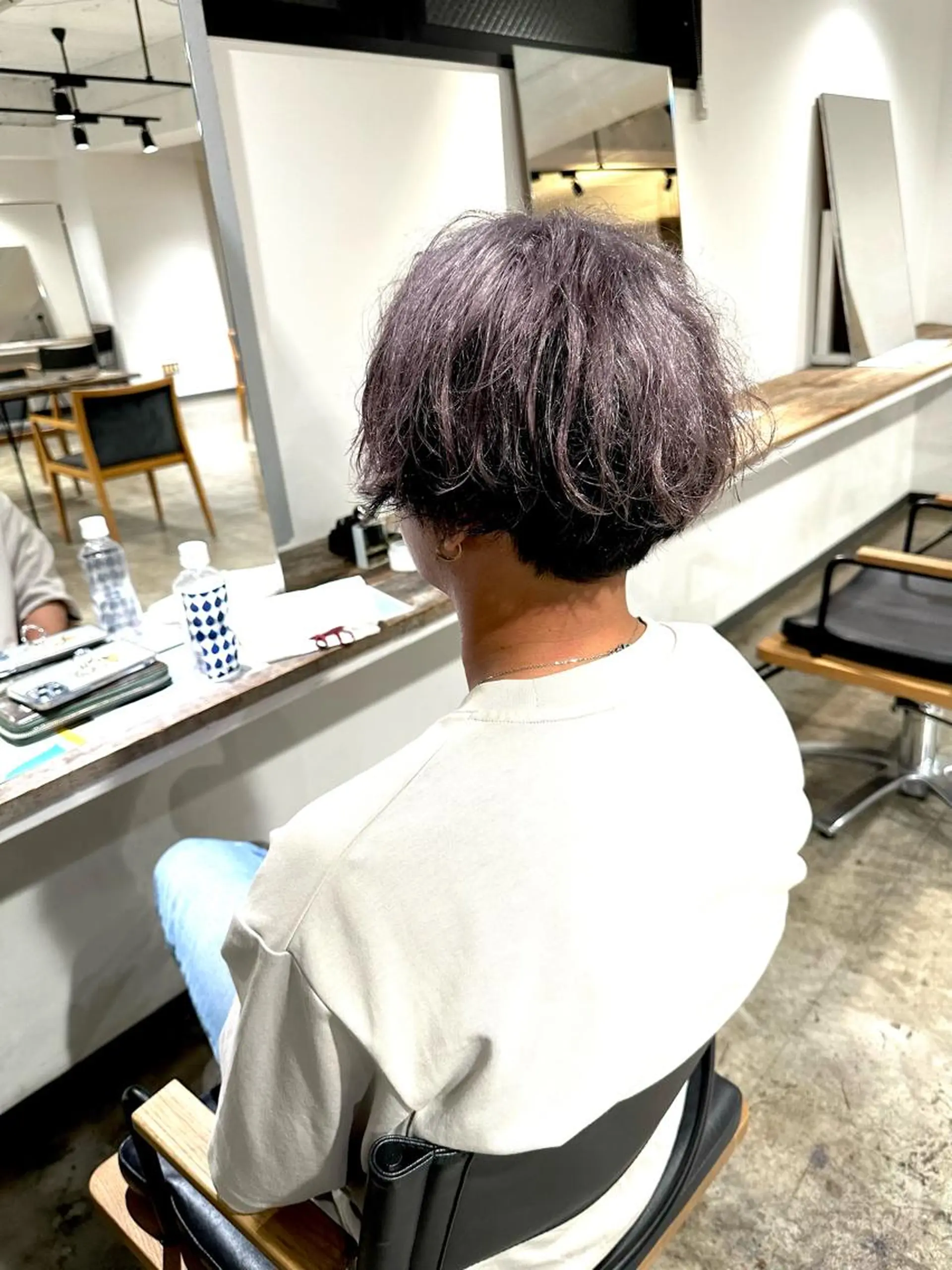 メンズ センターパート メンズパーマ メンズツイストパーマ 波巻きパーマ ツイストパーマ カット ヘアカラー トリートメント 骨格補正施術/メンズ 専門美容師/YUYAのヘアスタイル