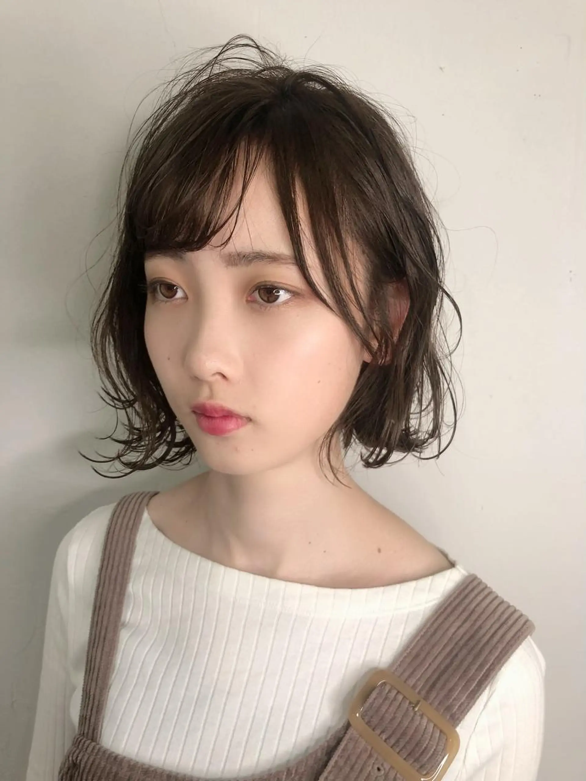 ショート パーマ ボブ 千葉 郁也のヘアスタイル