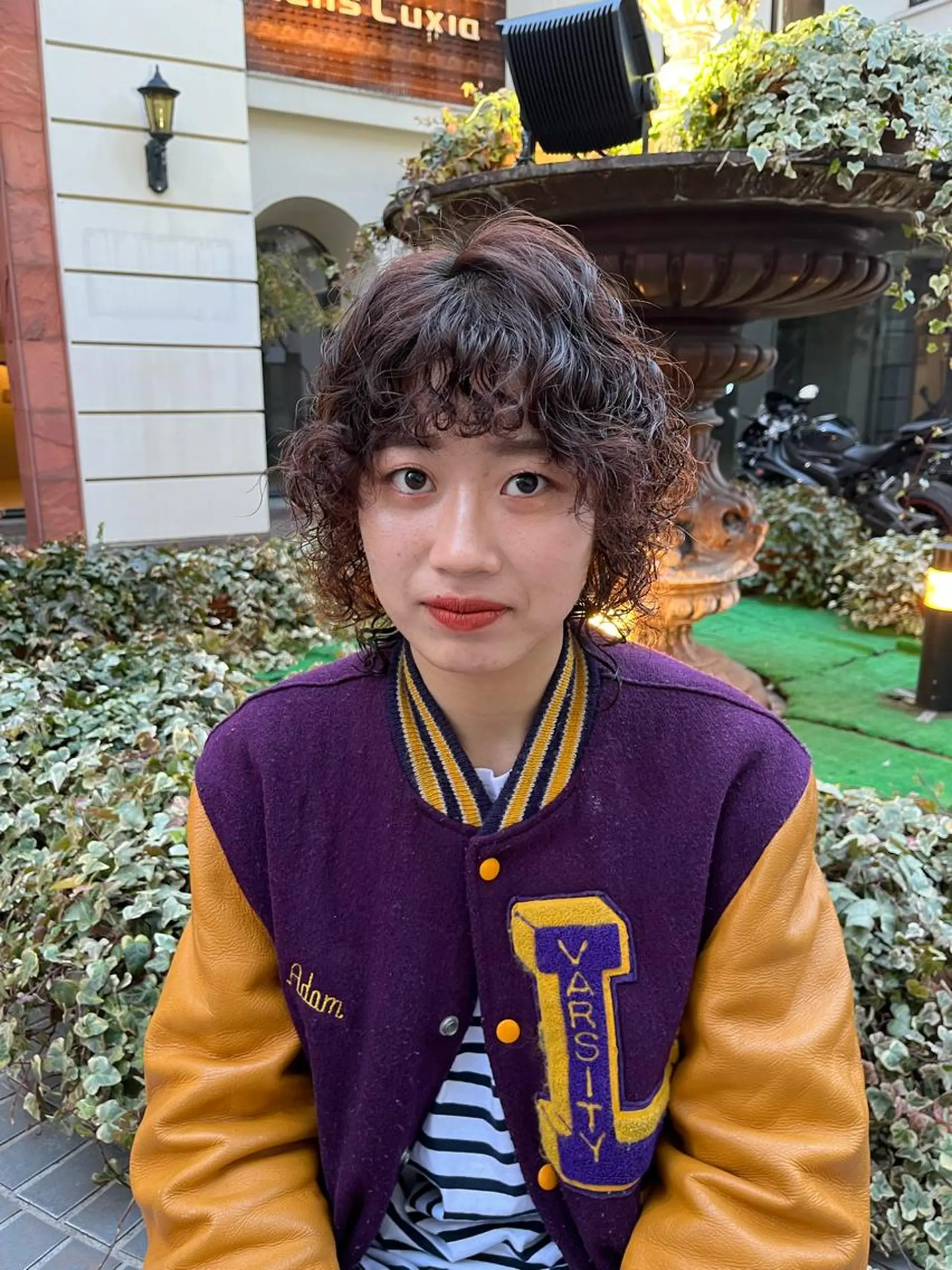 ミディアム パーマ ミディアムパーマ レイヤーカット DX所属・✨メンズスタイル✨ Daiのヘアスタイル