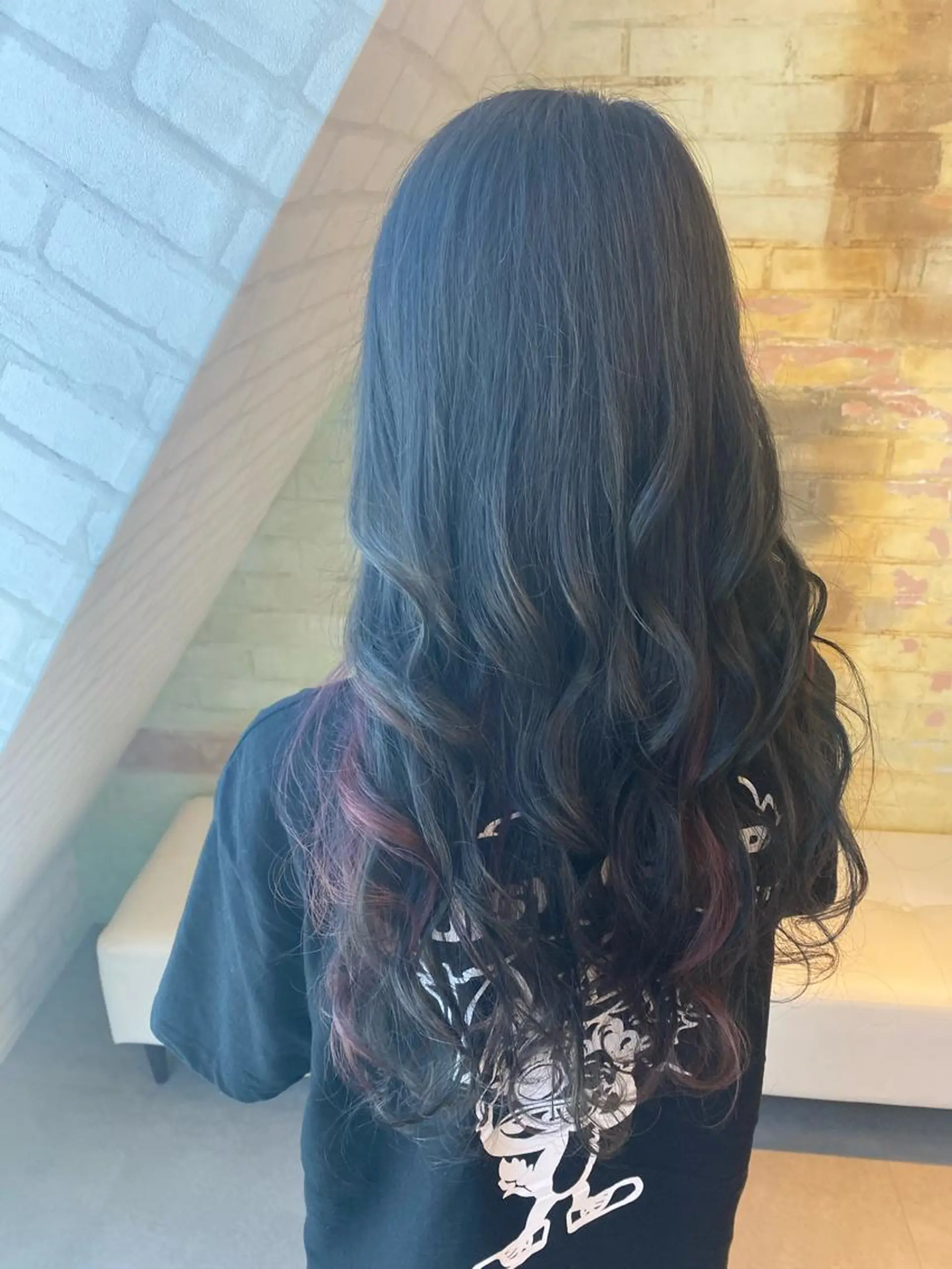 ロング カラー YUNA ユウナのヘアスタイル