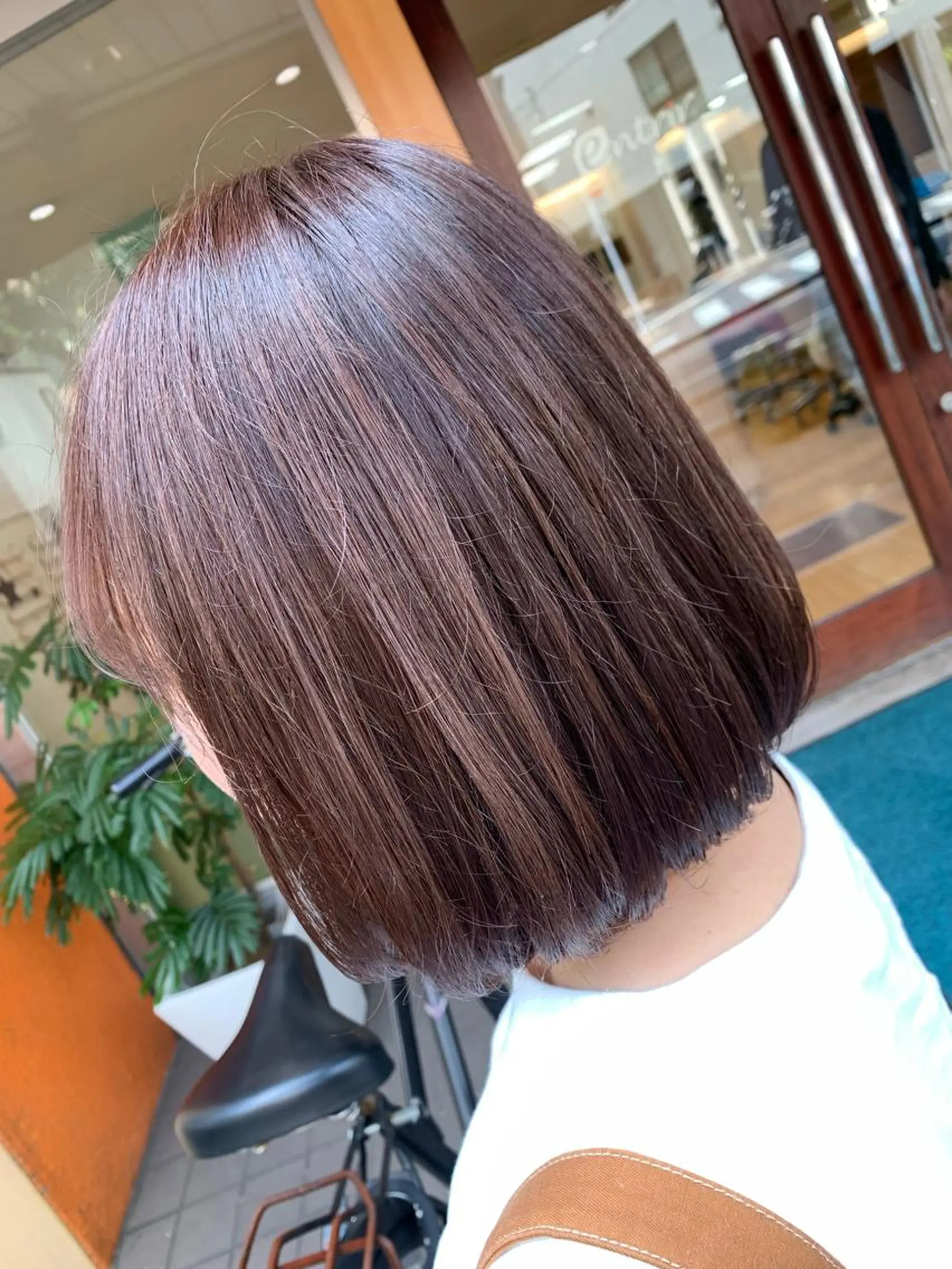 ミディアム 丸山 亜加理のヘアスタイル