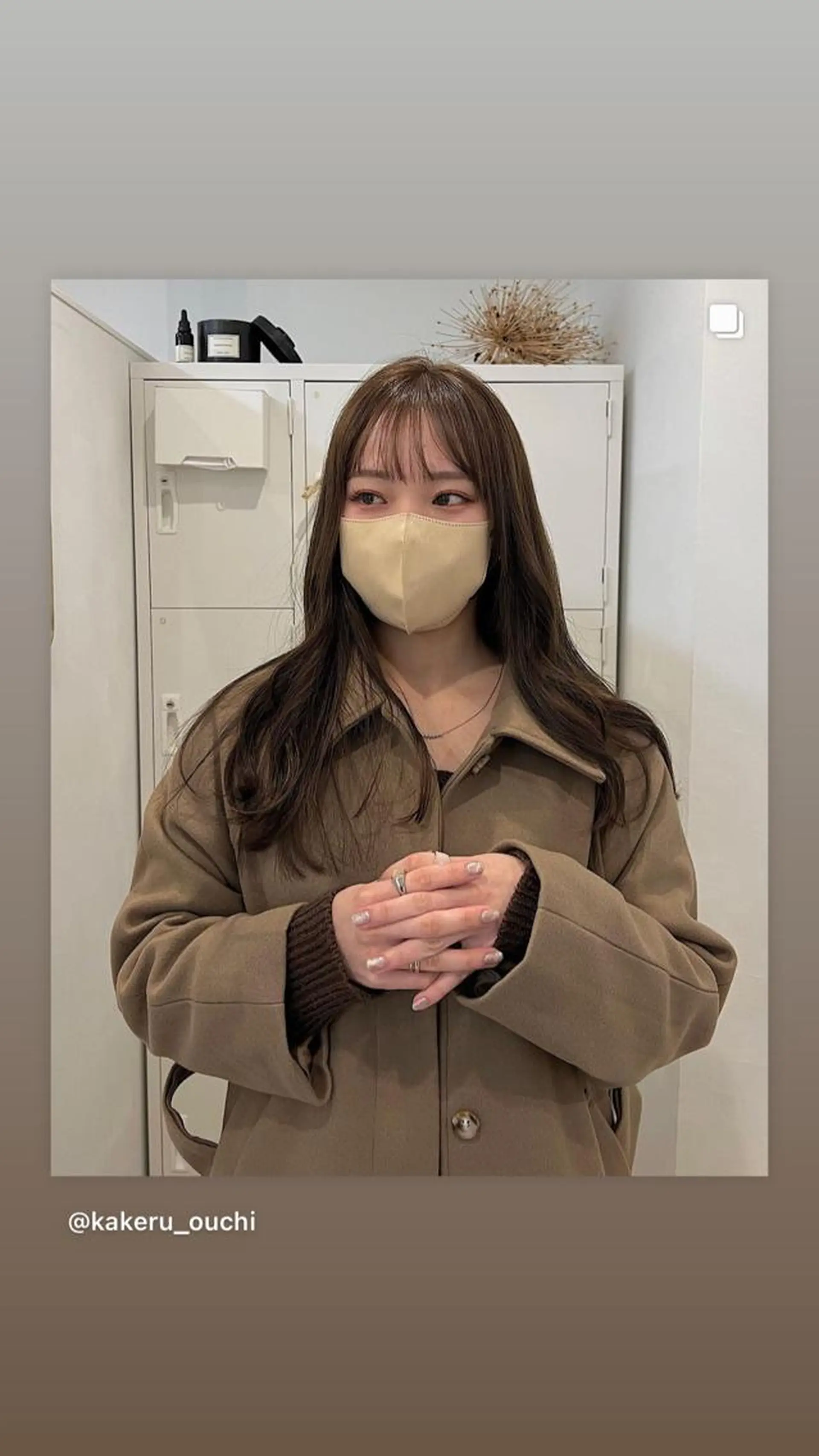 ロング カラー レイヤーカット ボブパーマNo.1のヘアスタイル