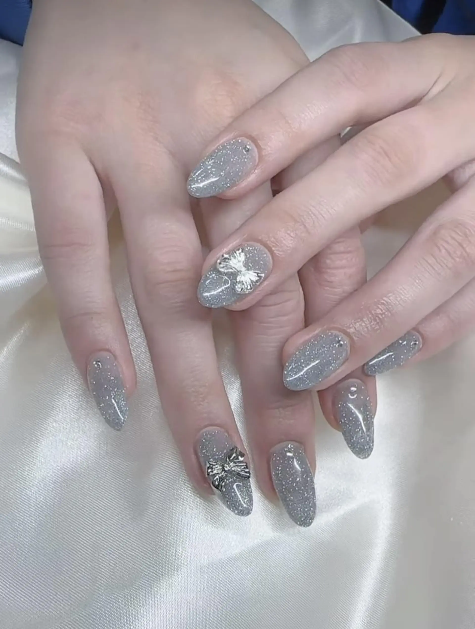 ネイル 長さ出し フラッシュネイル ネイルチップ ハンドネイル EMI ANA.CHUOのネイルデザイン