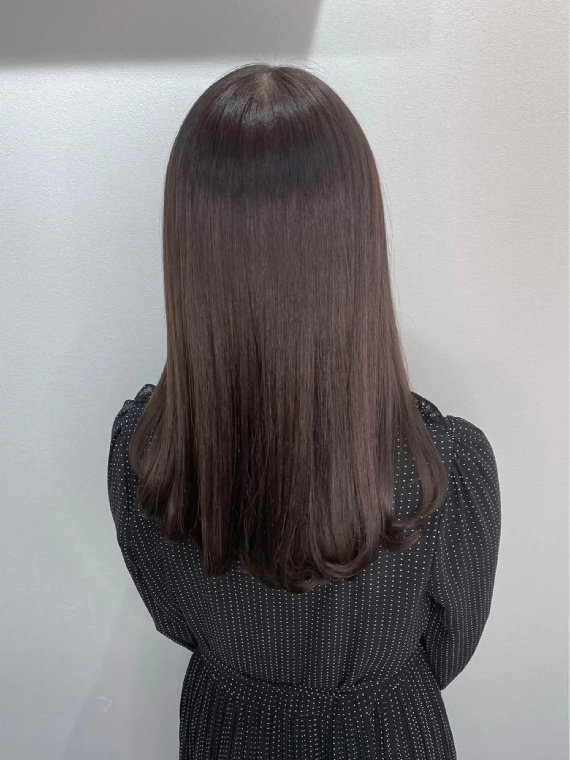 セミロング カラー パーマ ヤマザキショウタ Napo髪質改善のヘアスタイル