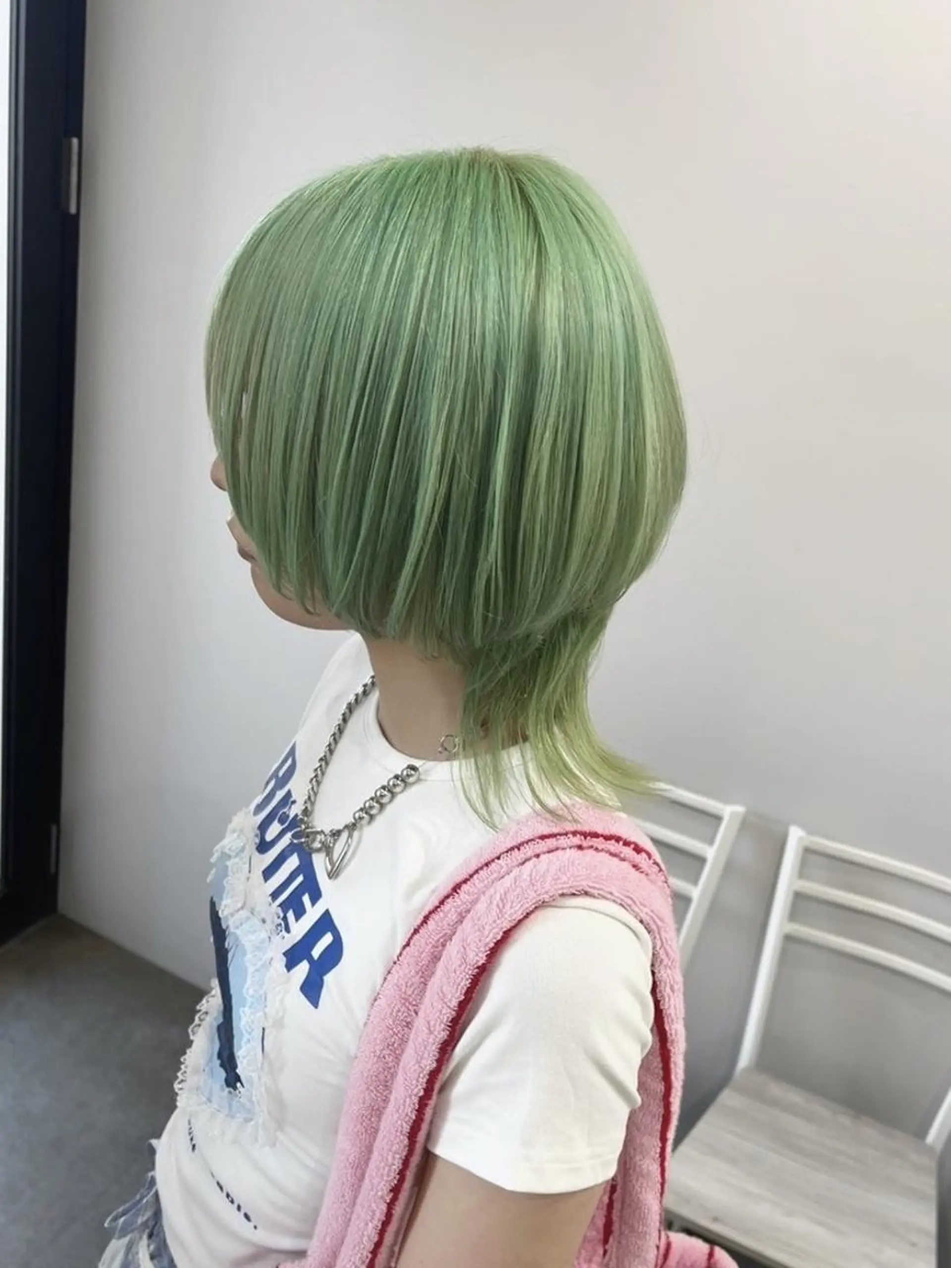 ショート カラー ブリーチ ダブルカラー カット ヘアカラー トリートメント ✨【公式】 juhl.横浜✨のヘアスタイル