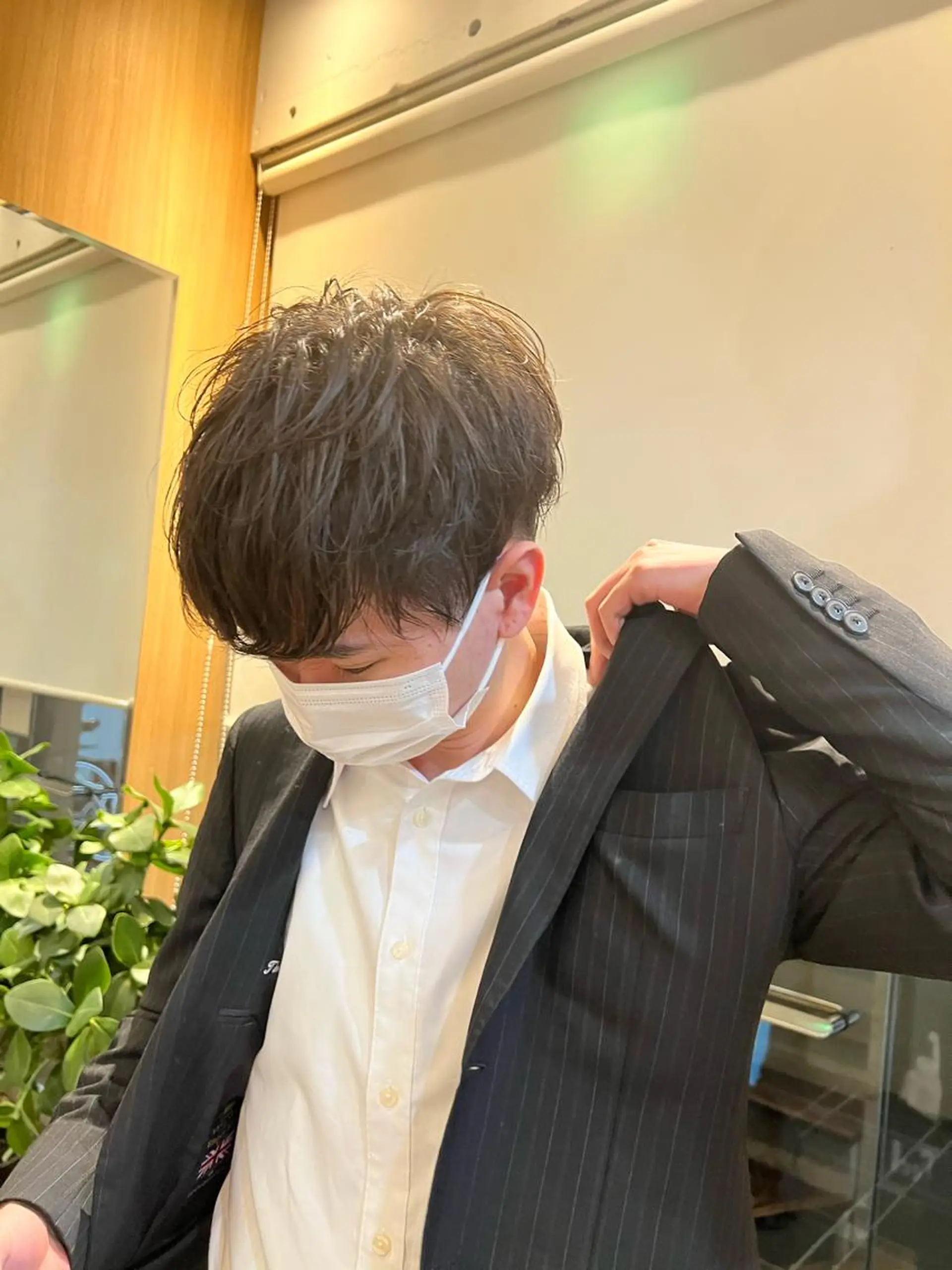 ショート パーマ メンズ カット パーマ 🌟メンズ特化🌟 やまもと　ゆめみの眉毛・アイブロウイメージ