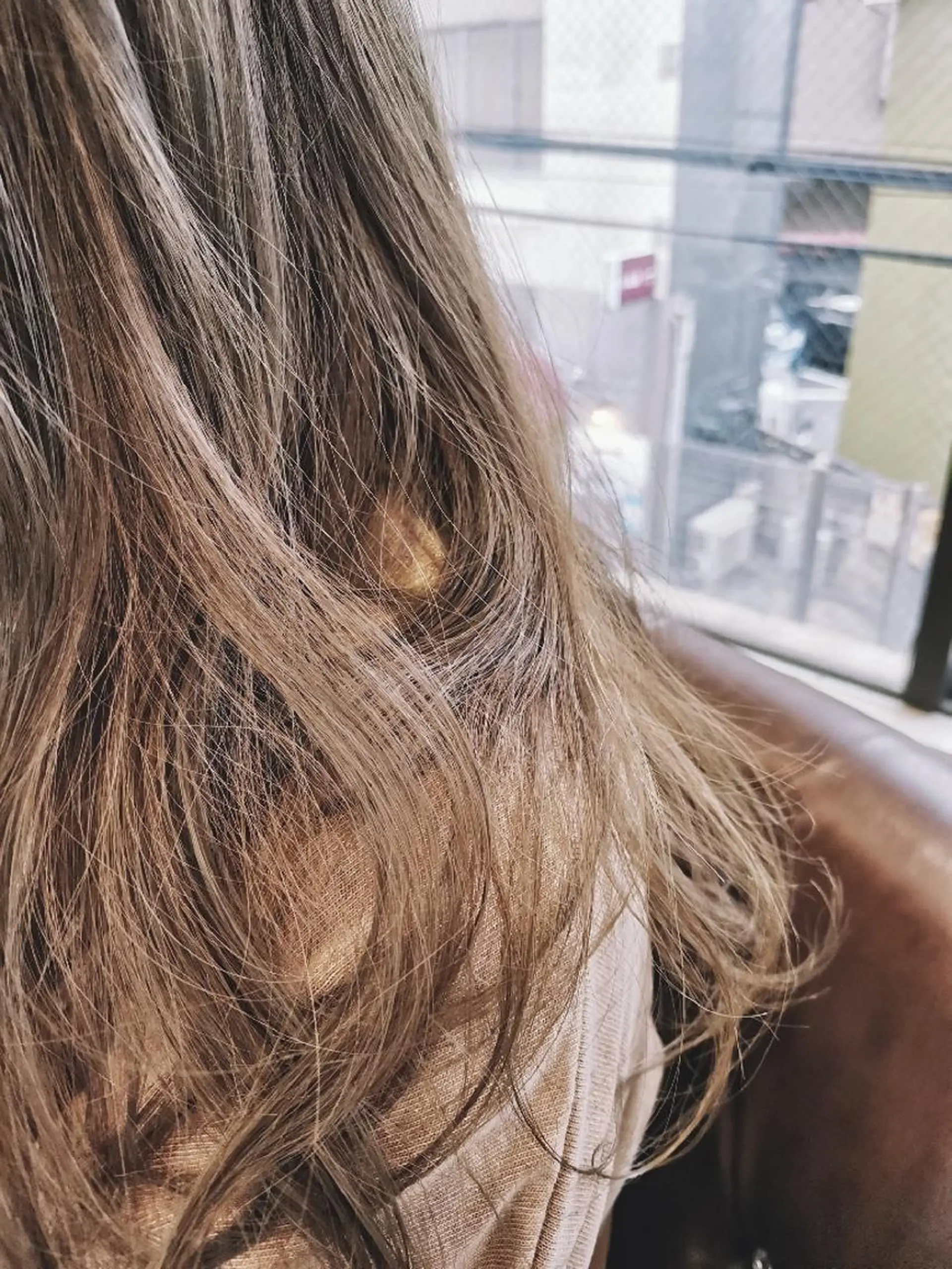 カラー ロング ベージュカラー N°emirai溝口 MG 🌈梶谷龍吾のヘアスタイル