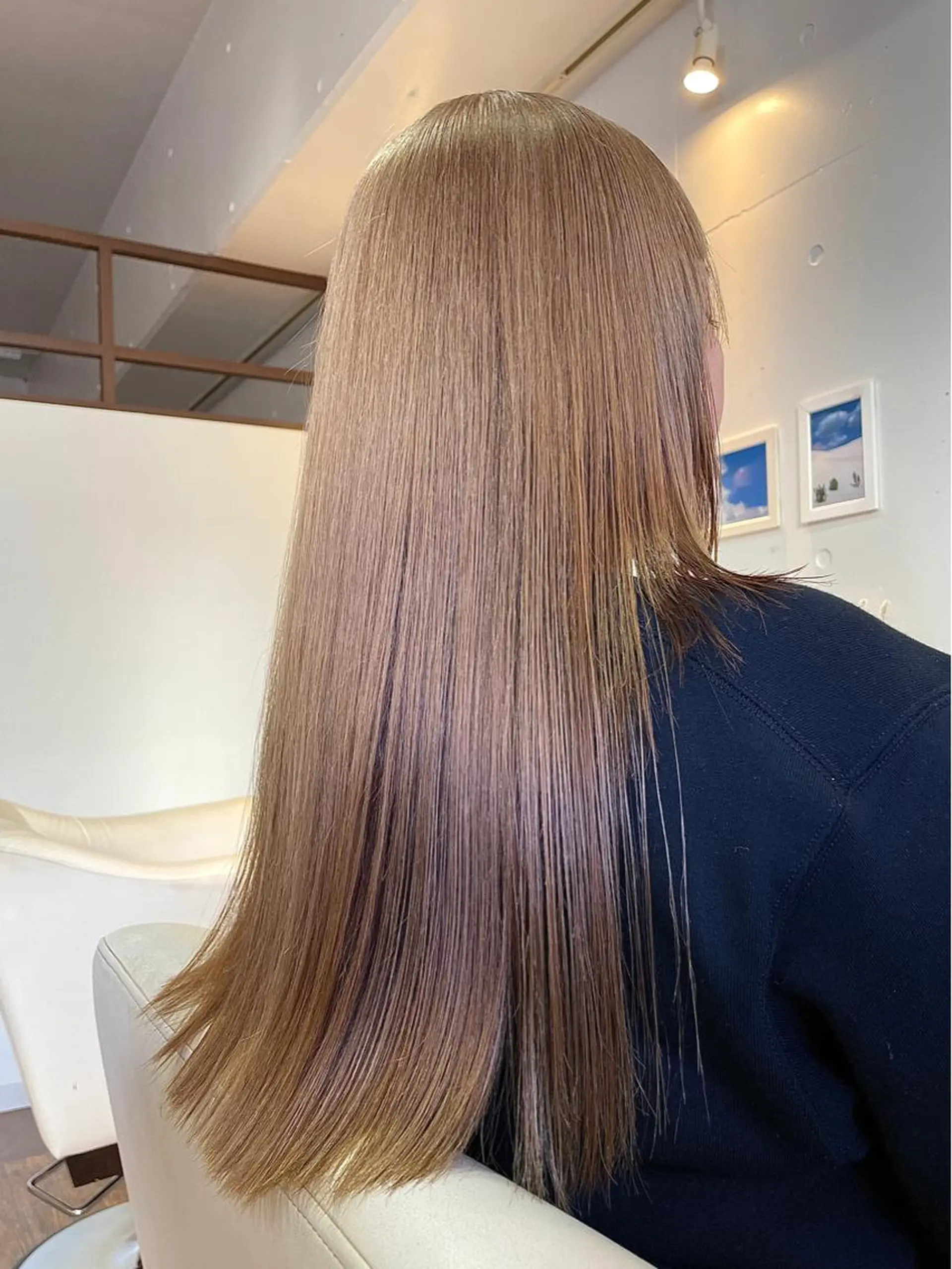 ロング カラー カット ヘアカラー トリートメント STUDIO 4H所属・小山功陽 /メンズスタイルのヘアスタイル