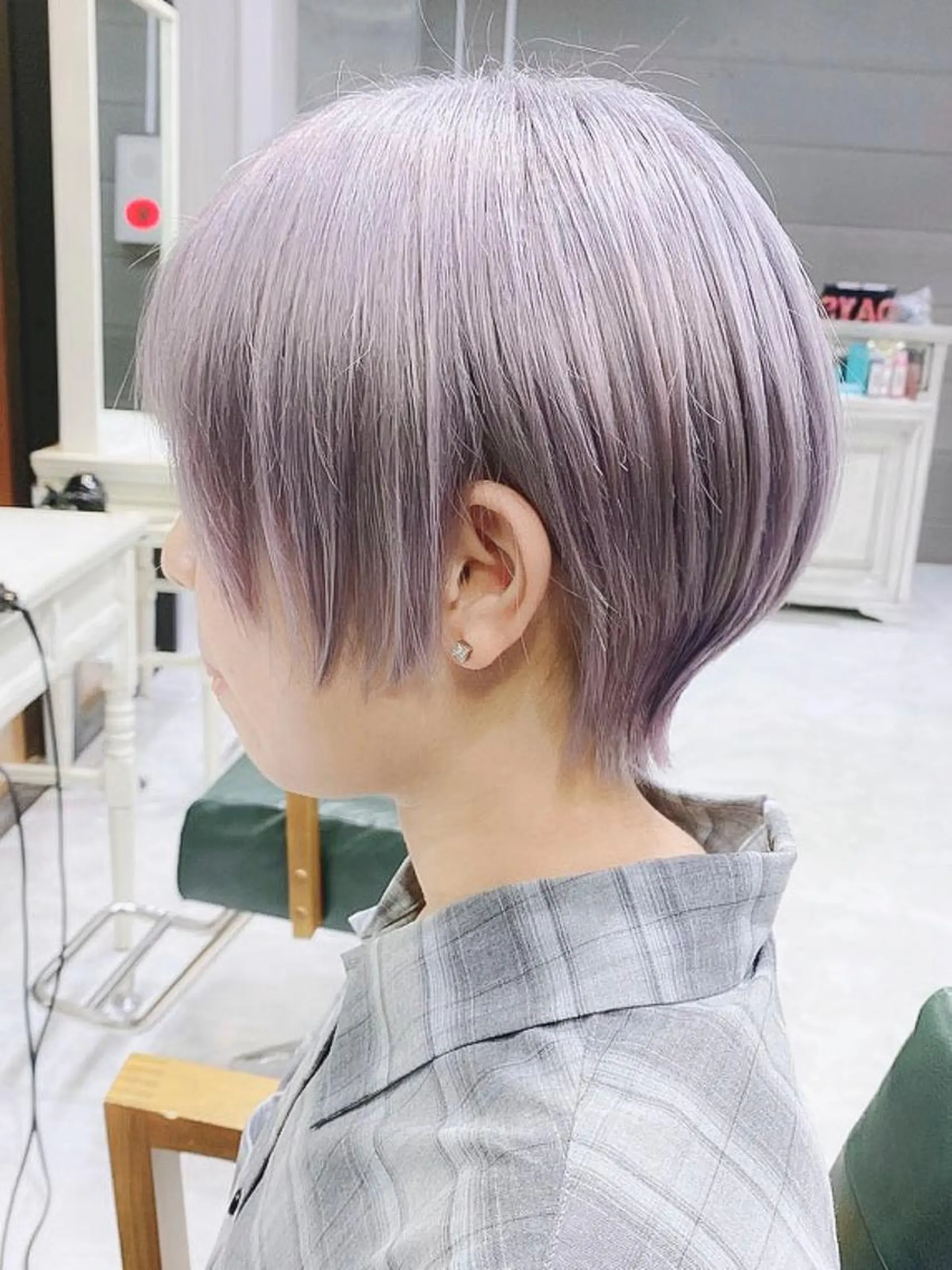 ショート カラー ヘアアレンジ メンズ メンズブリーチ メンズ韓国風 韓国マッシュ マッシュ ツーブロック 𝐑𝐈𝐍𝐊𝐀 🐷🖤のヘアスタイル