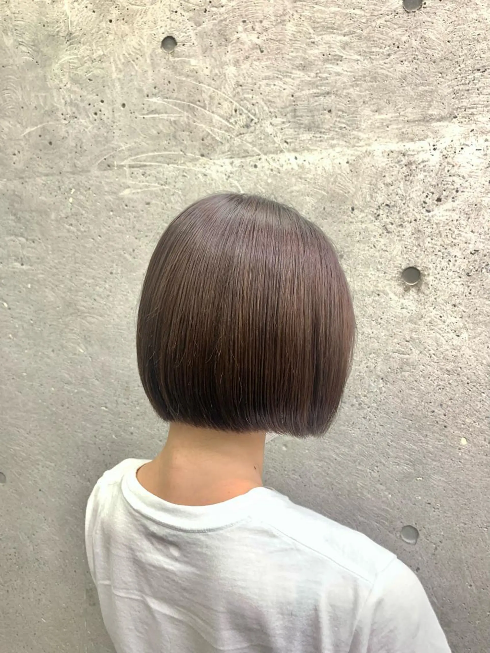 ショート カラー パーマ ヘアカラー AIN.所属・🦕ぷつっとボブ🦕 🦕原宿🦕りょうたのヘアスタイル