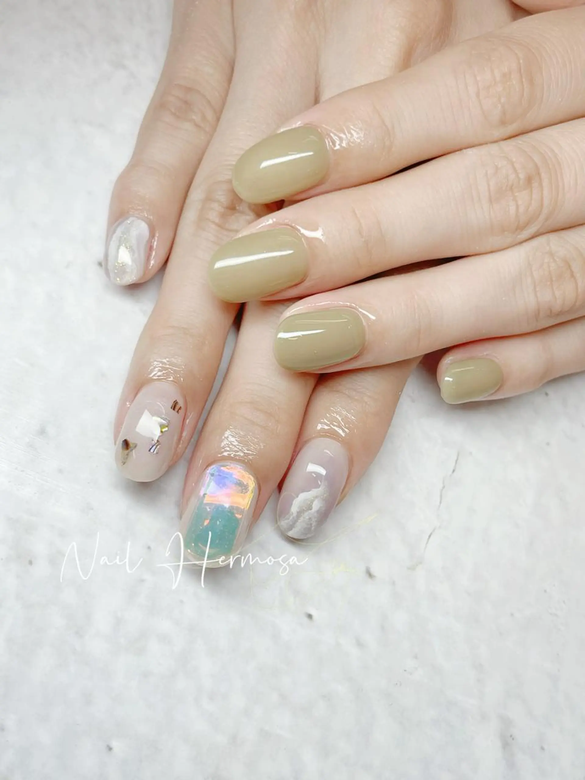 ネイル 桜ネイル 長さ出し フラッシュネイル フラワーネイル フットネイル ハンドネイル ネイル エルモサのネイルデザイン