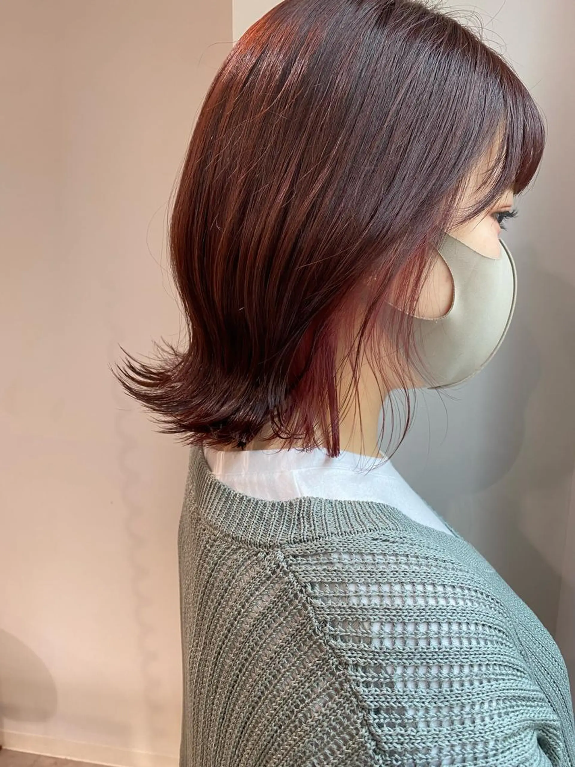 ミディアム GO TODAY SHAiRE SALON 原宿Stella店所属・𓍯柔らかhair 𓍯 yukinoのヘアスタイル