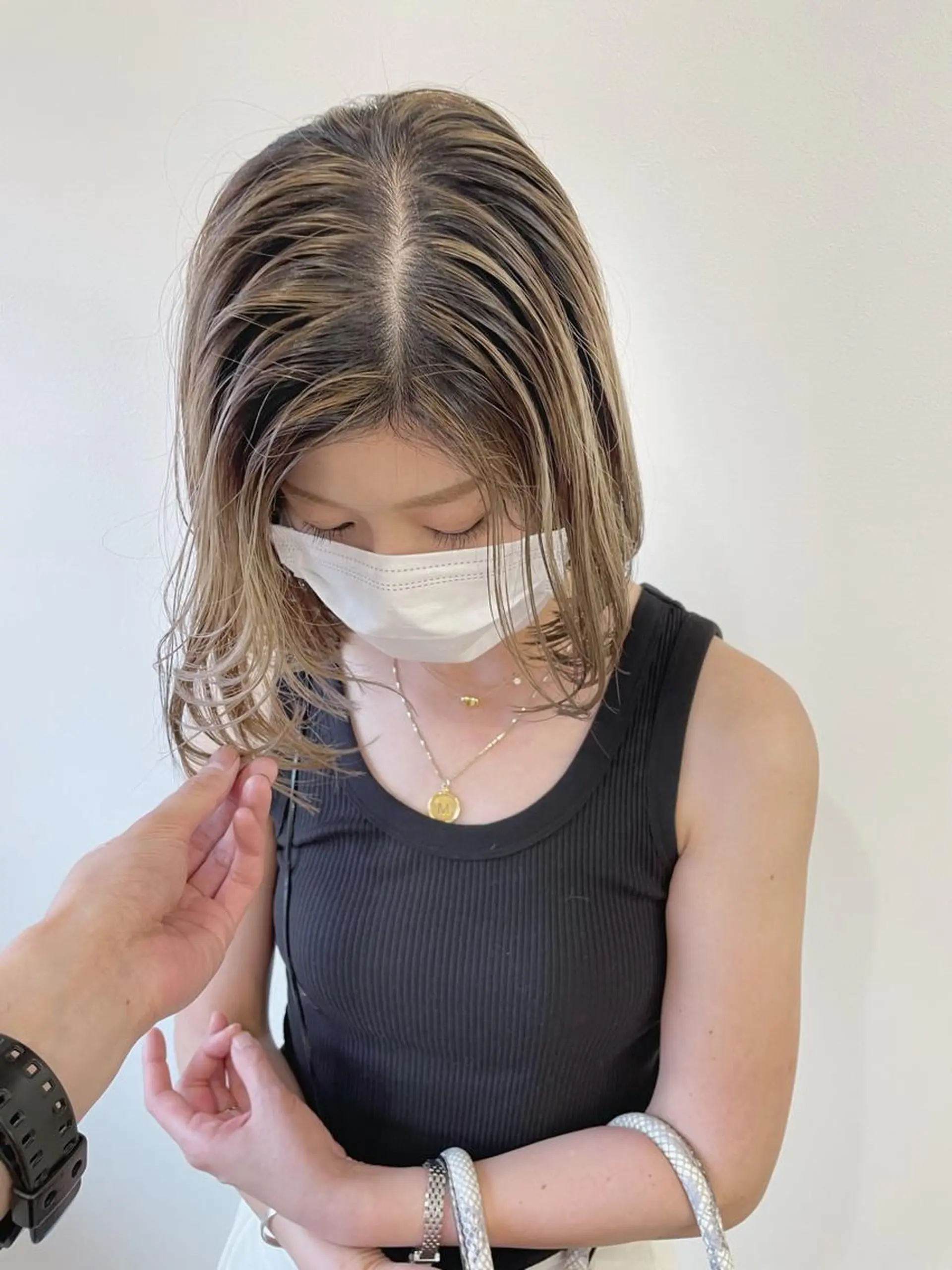 ショート カラー かわさき ともやのヘアスタイル