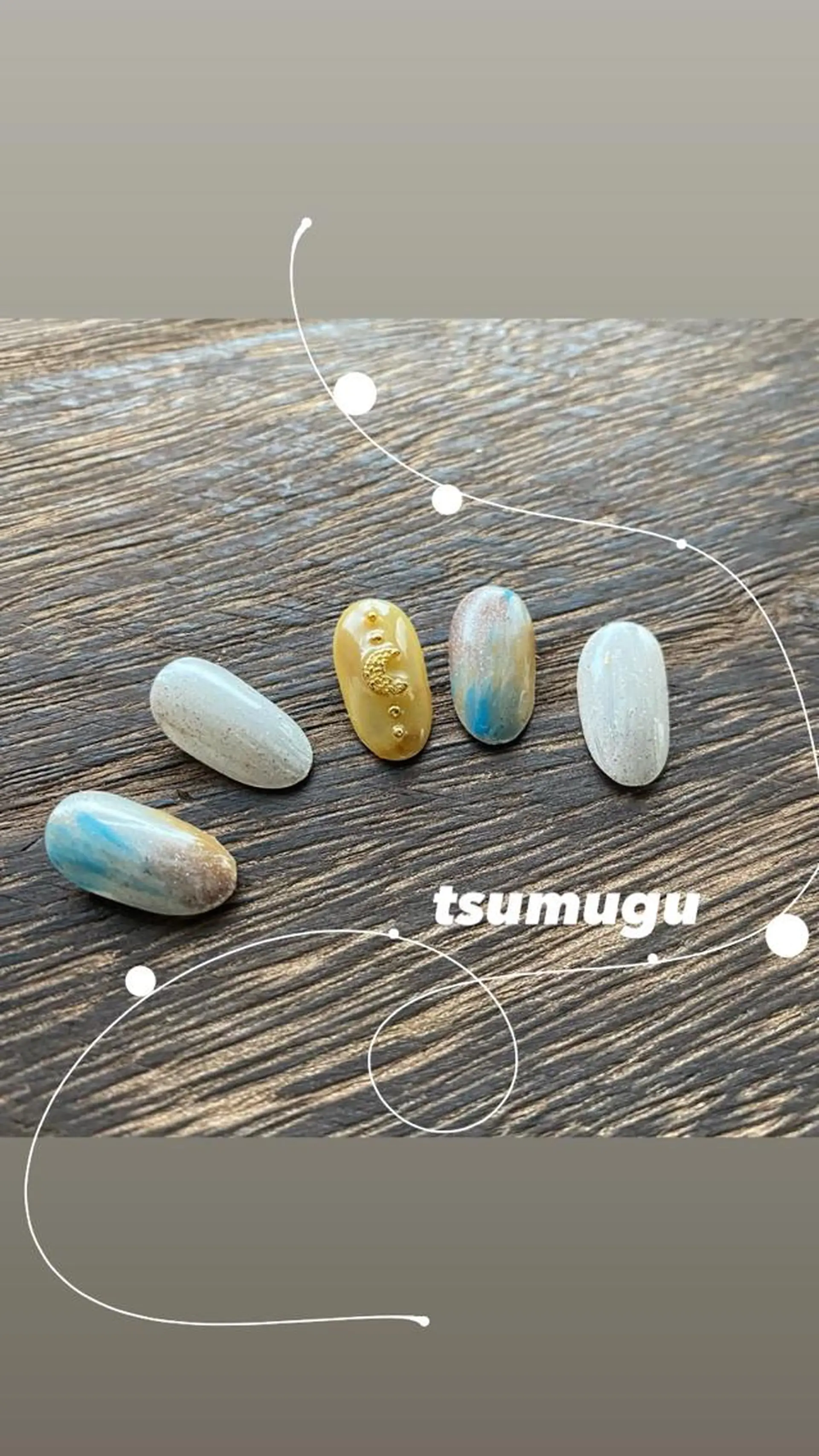 ネイル つむぐ サロンのネイルデザイン