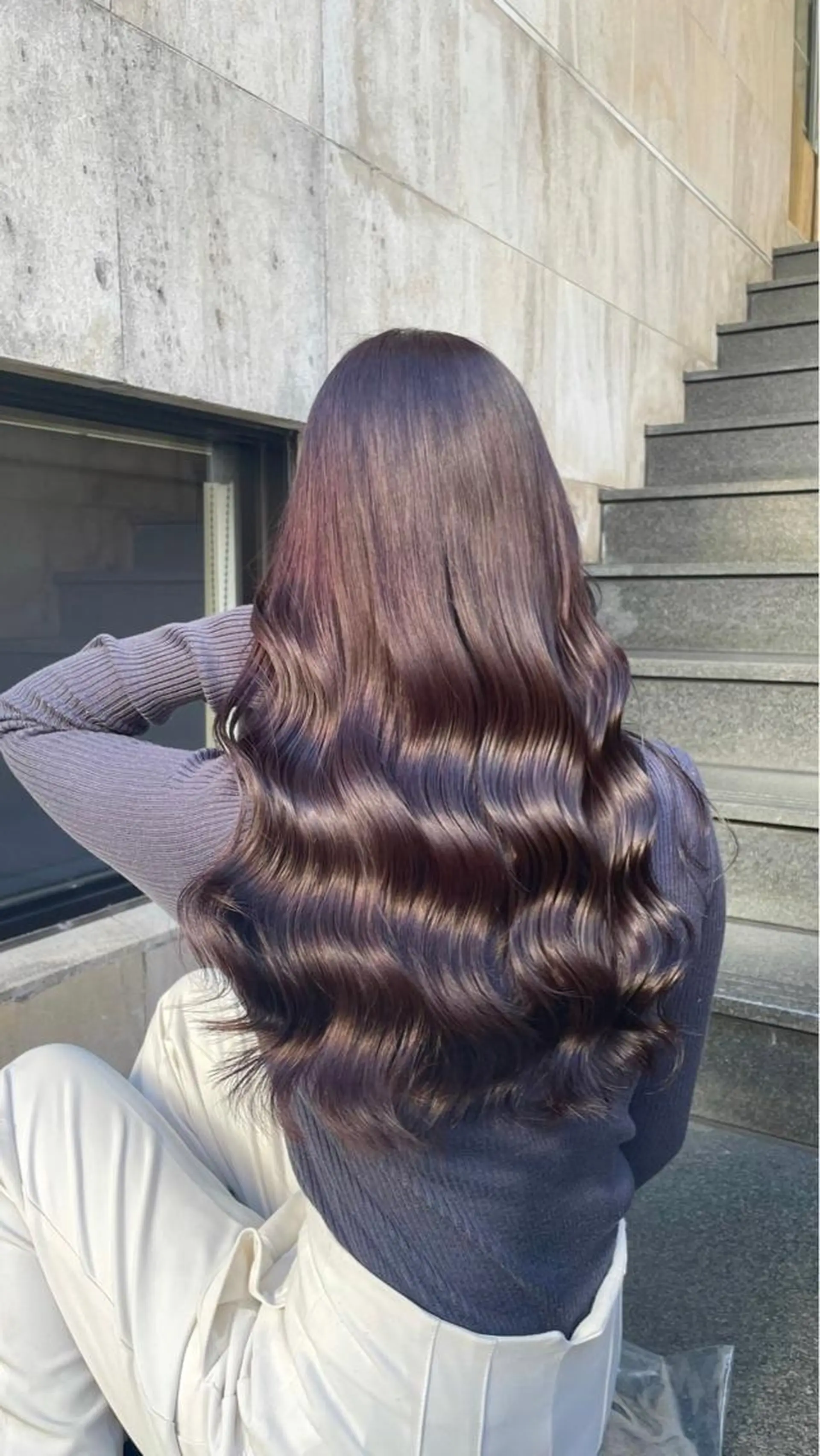 セミロング カラー ブリーチ ケアブリーチ ダブルカラー グラデーションカラー グレージュ ヘアカラー トリートメント ヘッドスパ 韓国風/美髪/透明感 hiroのヘアスタイル