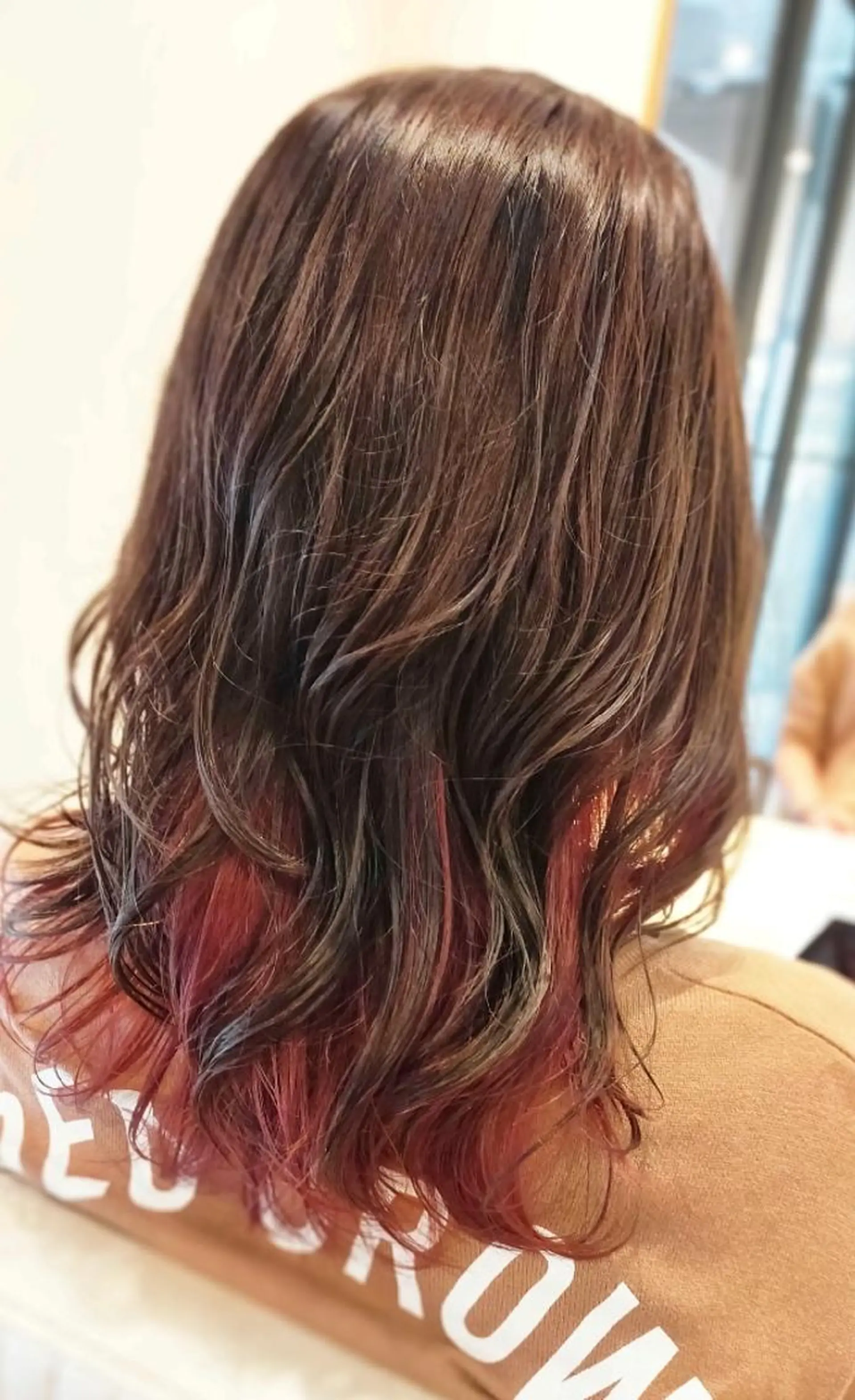 セミロング NEWI京橋 *satokoのヘアスタイル