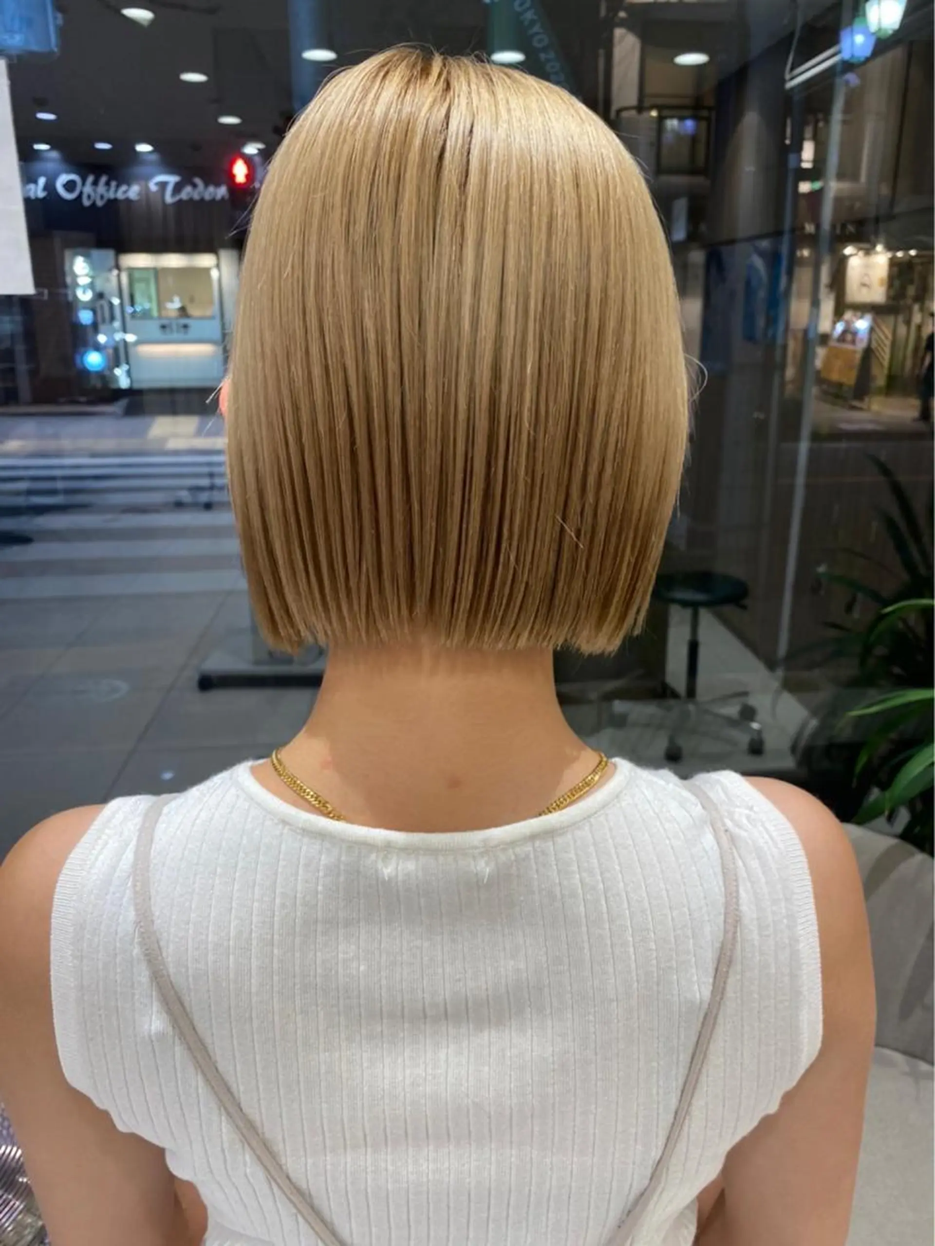 ショート カラー カット 韓国風カラー/ 縮毛矯正/まい🪐のヘアスタイル