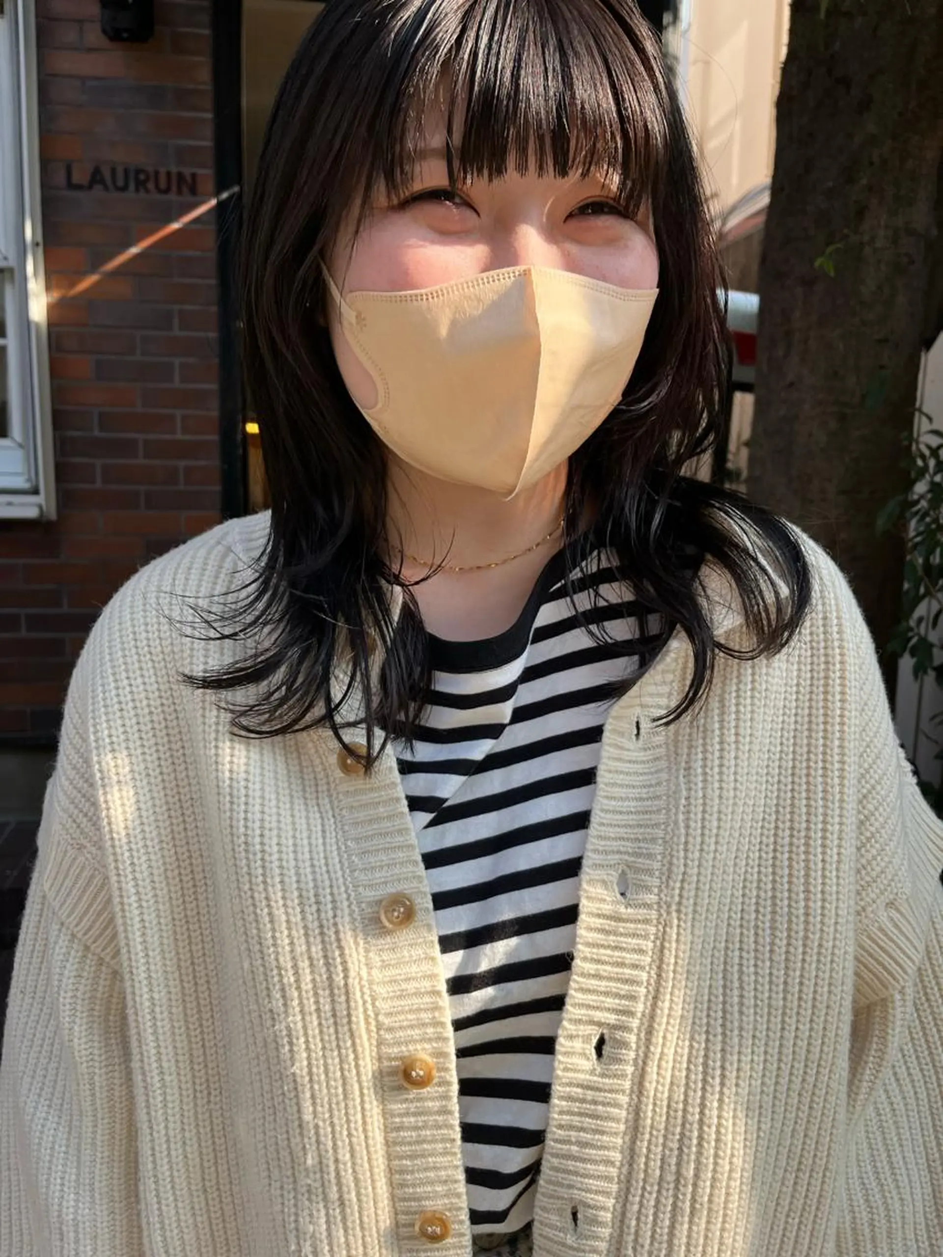 セミロング カラー NOUN所属・eri kinjoのヘアスタイル