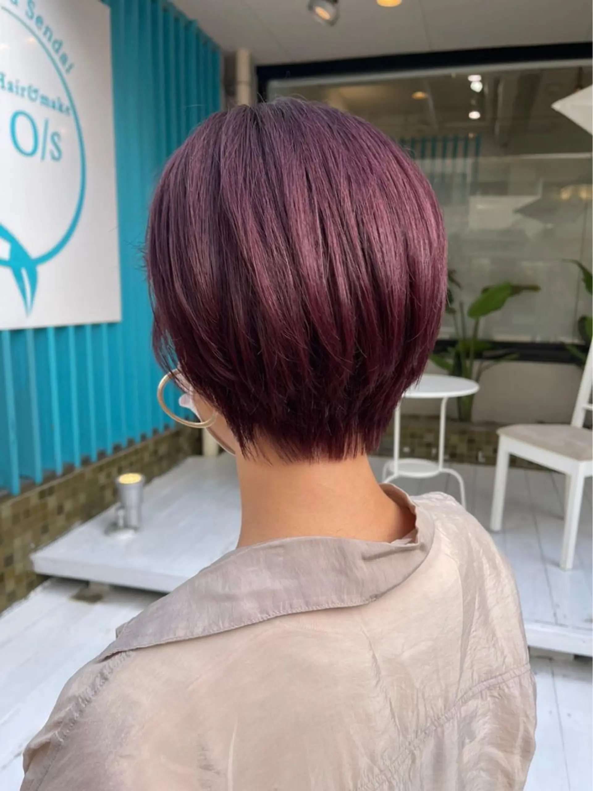 ショート 井上 亜海のヘアスタイル