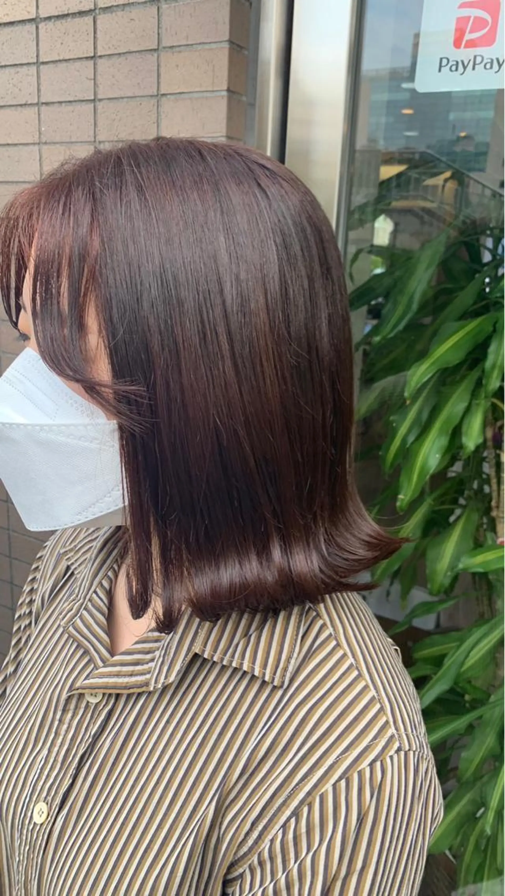 ミディアム カラー SALOWIN高崎所属・縮毛矯正・髪質改善 鈴木悠太/当日OK✨のヘアスタイル